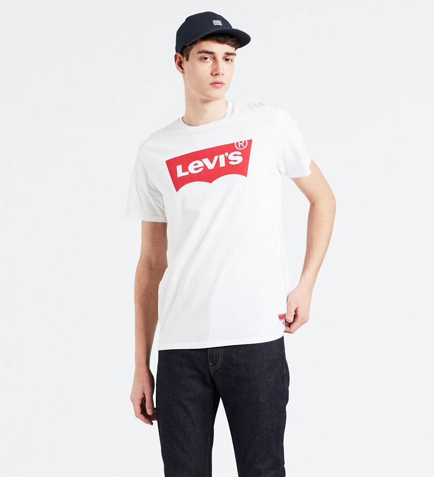 Levi's® X Liverpool Football Club Graphic Tee - White | Levi's® GB