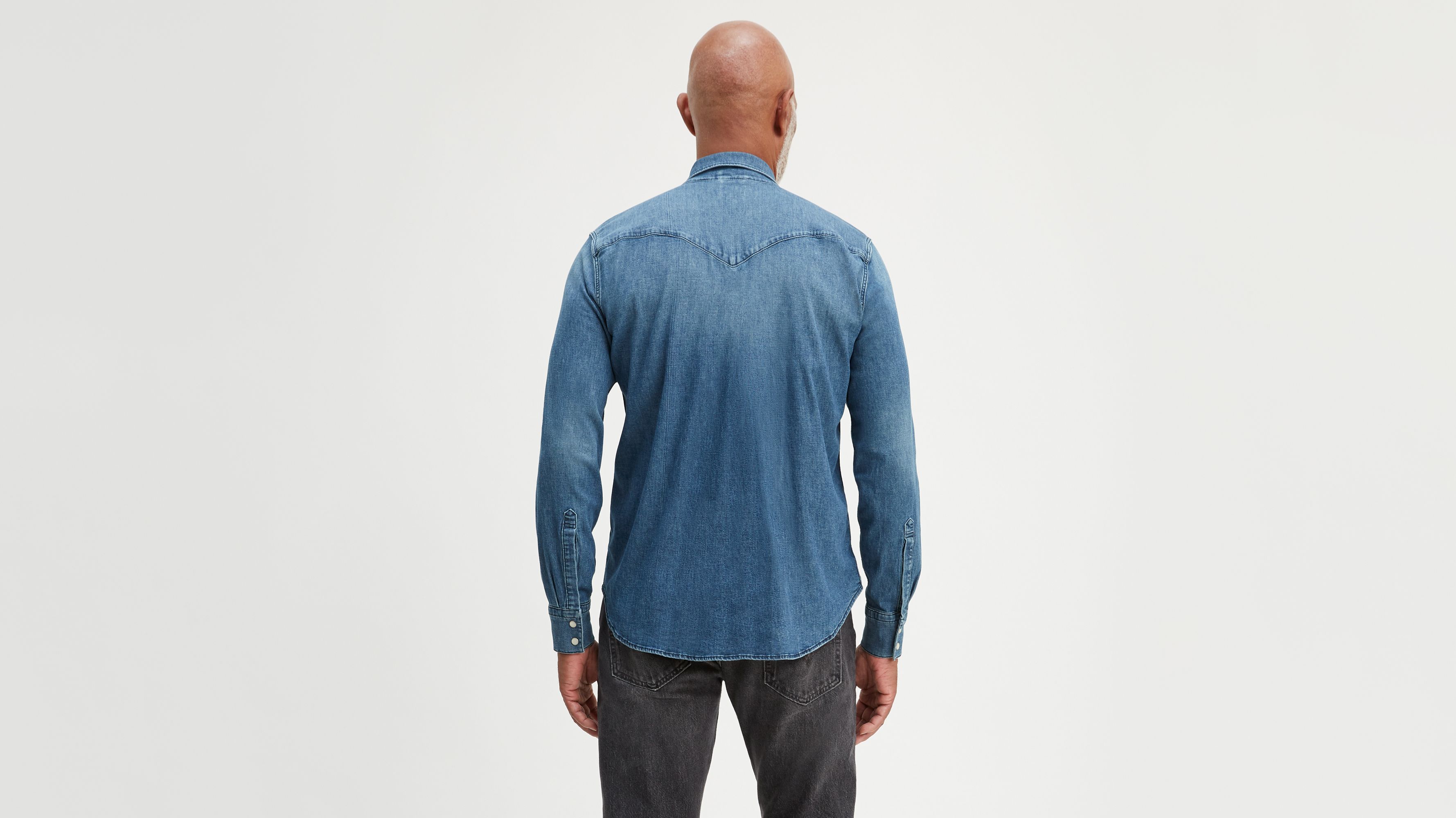 Levi's modern barstow hot sale western shirt