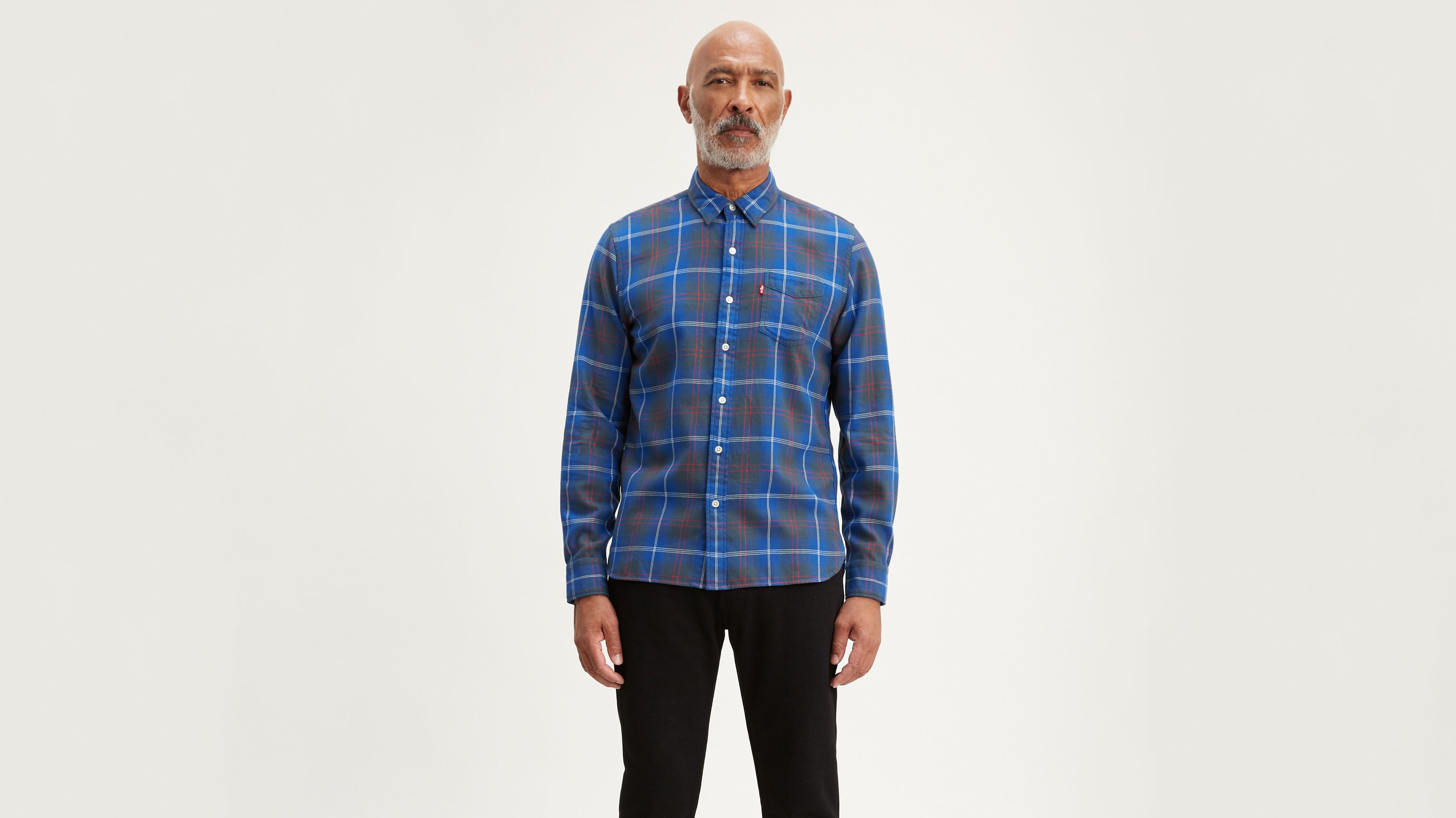 Tartan levis t shirt sale