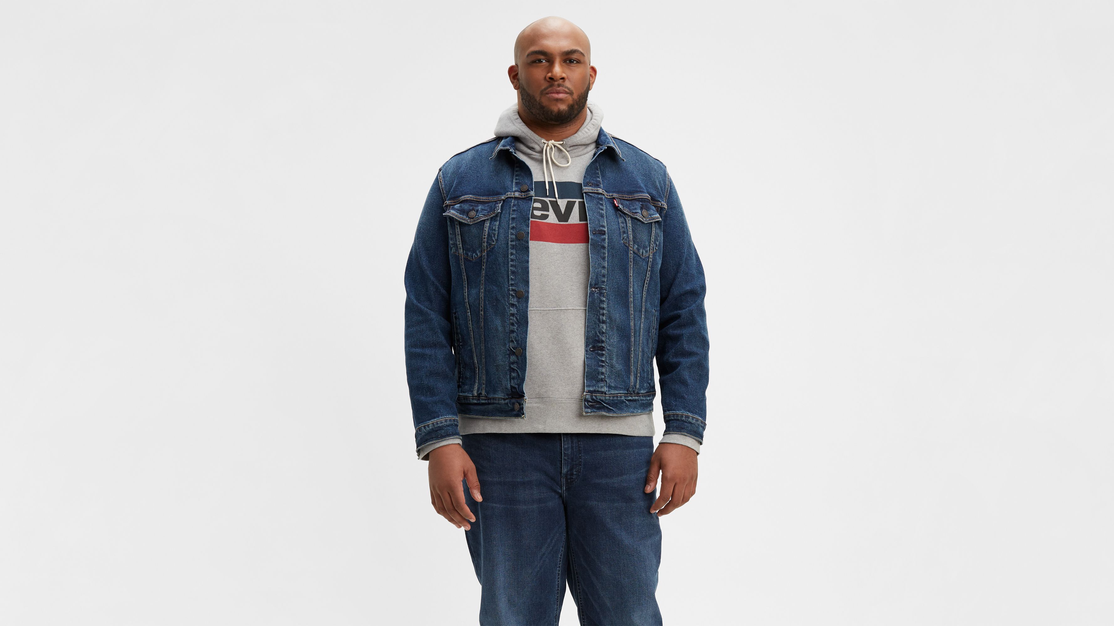 Trucker Jacket (tall) - Medium Wash 