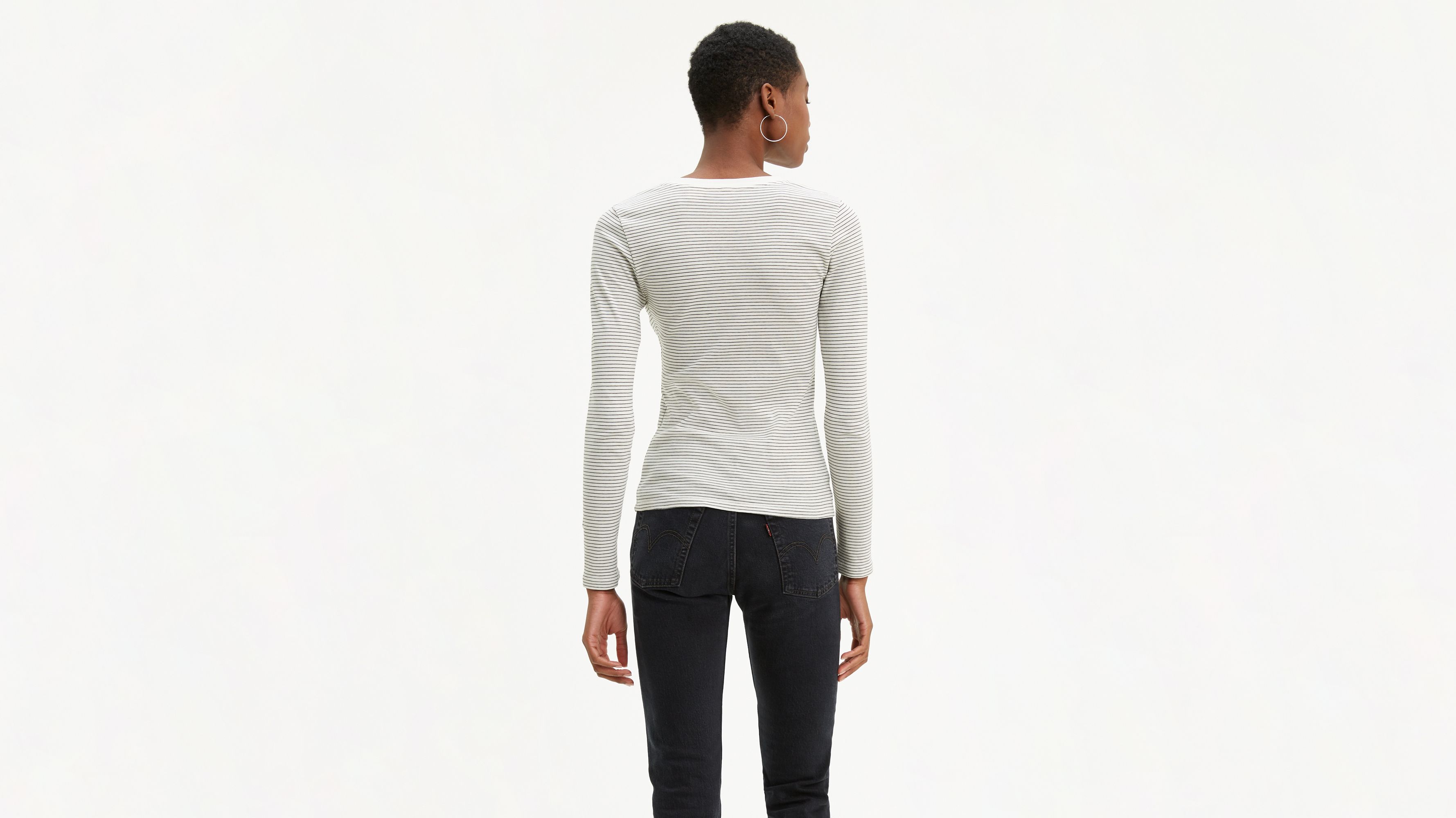 Longsleeve Baby Tee Shirt White Levi's® US