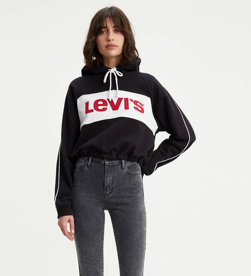Colorblock Cinched Hoodie - White | Levi's® US