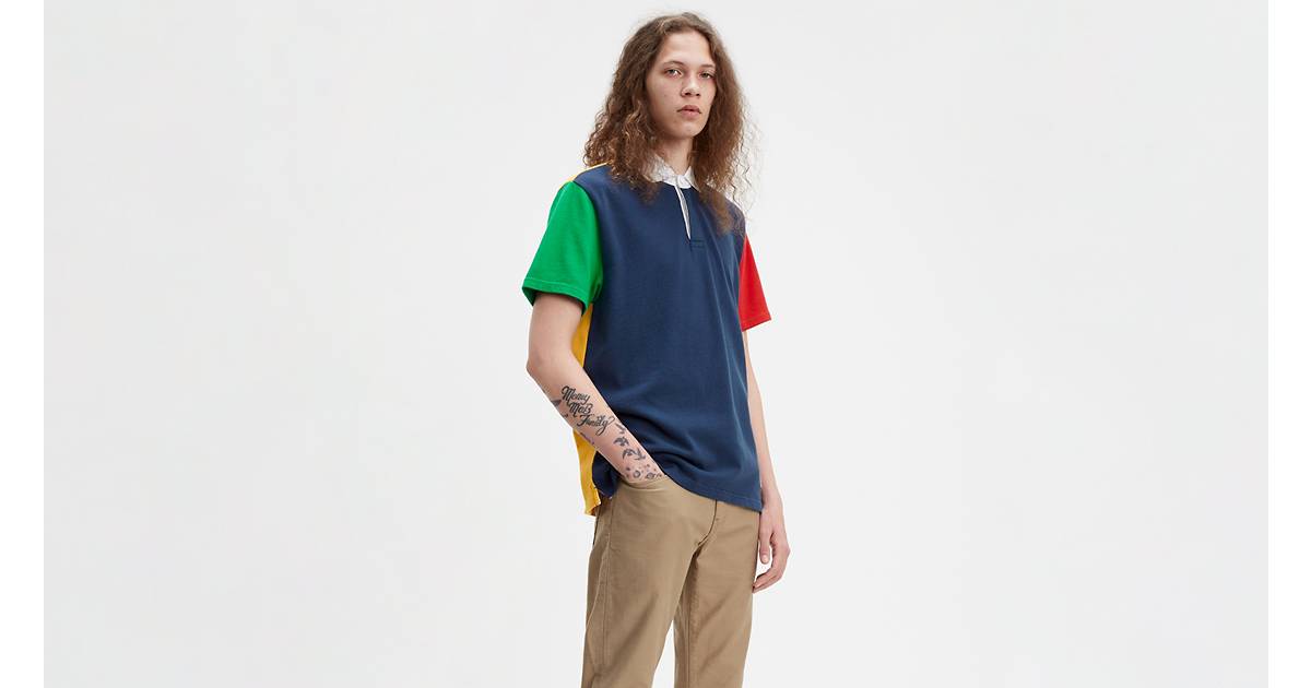 Mighty Made™ Rugby Polo Shirt - Multi-color | Levi's® US