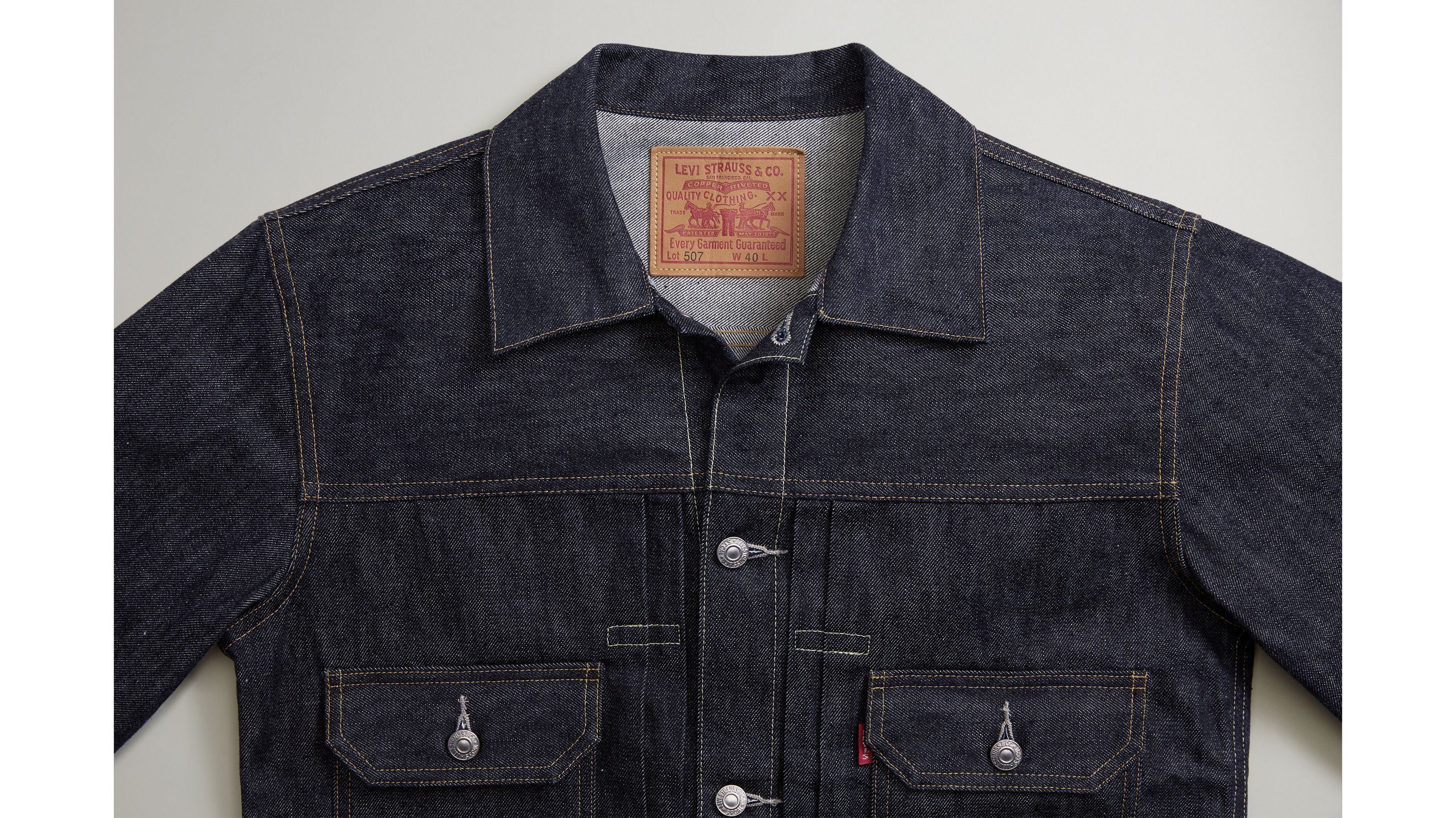 levi's vintage clothing 1953 type ii jacket