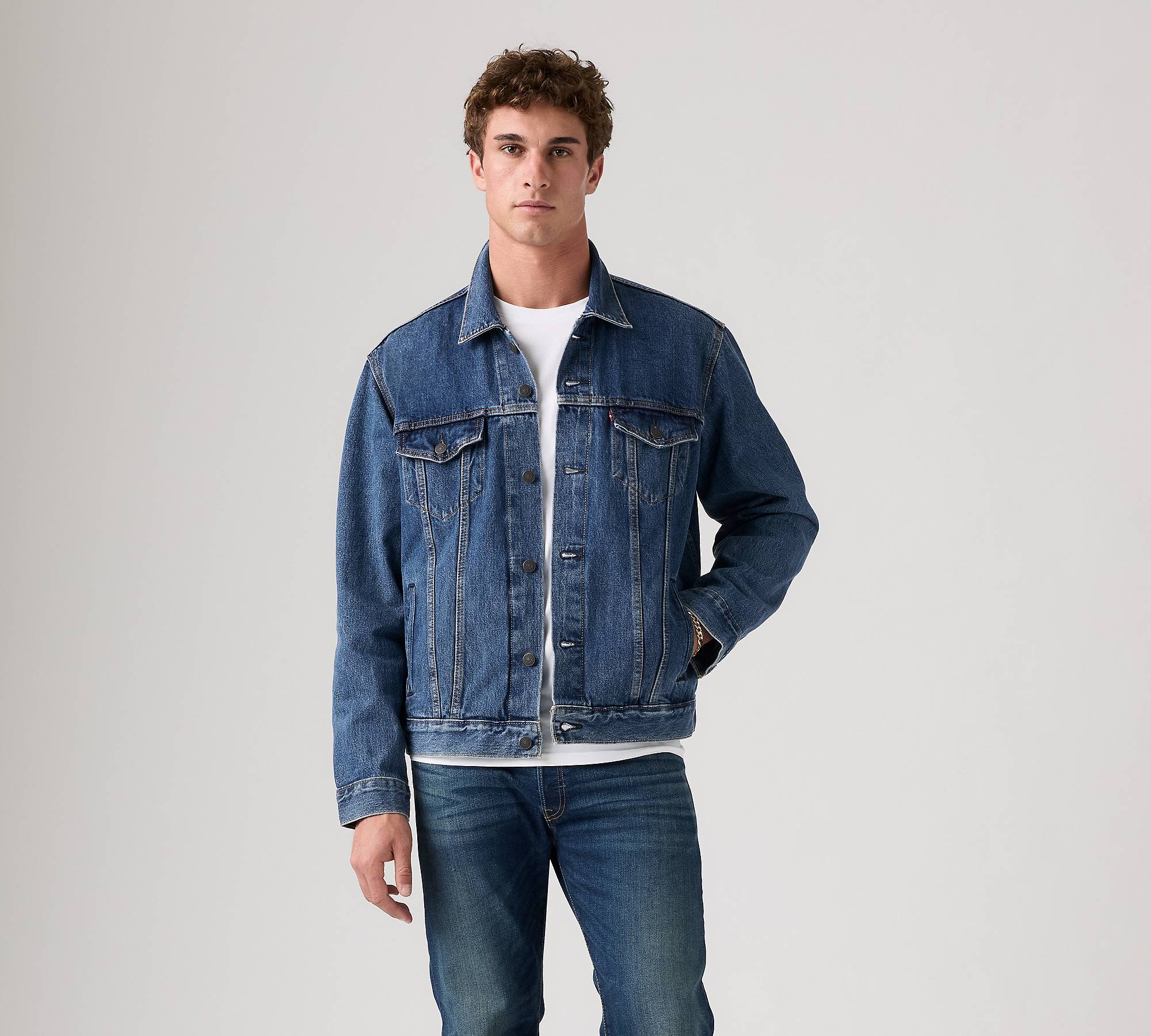 Levi blue jean vest Clearance