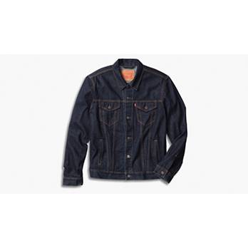 Levi's Vintage Clothing Shirt Jacket Dark Blue 70's