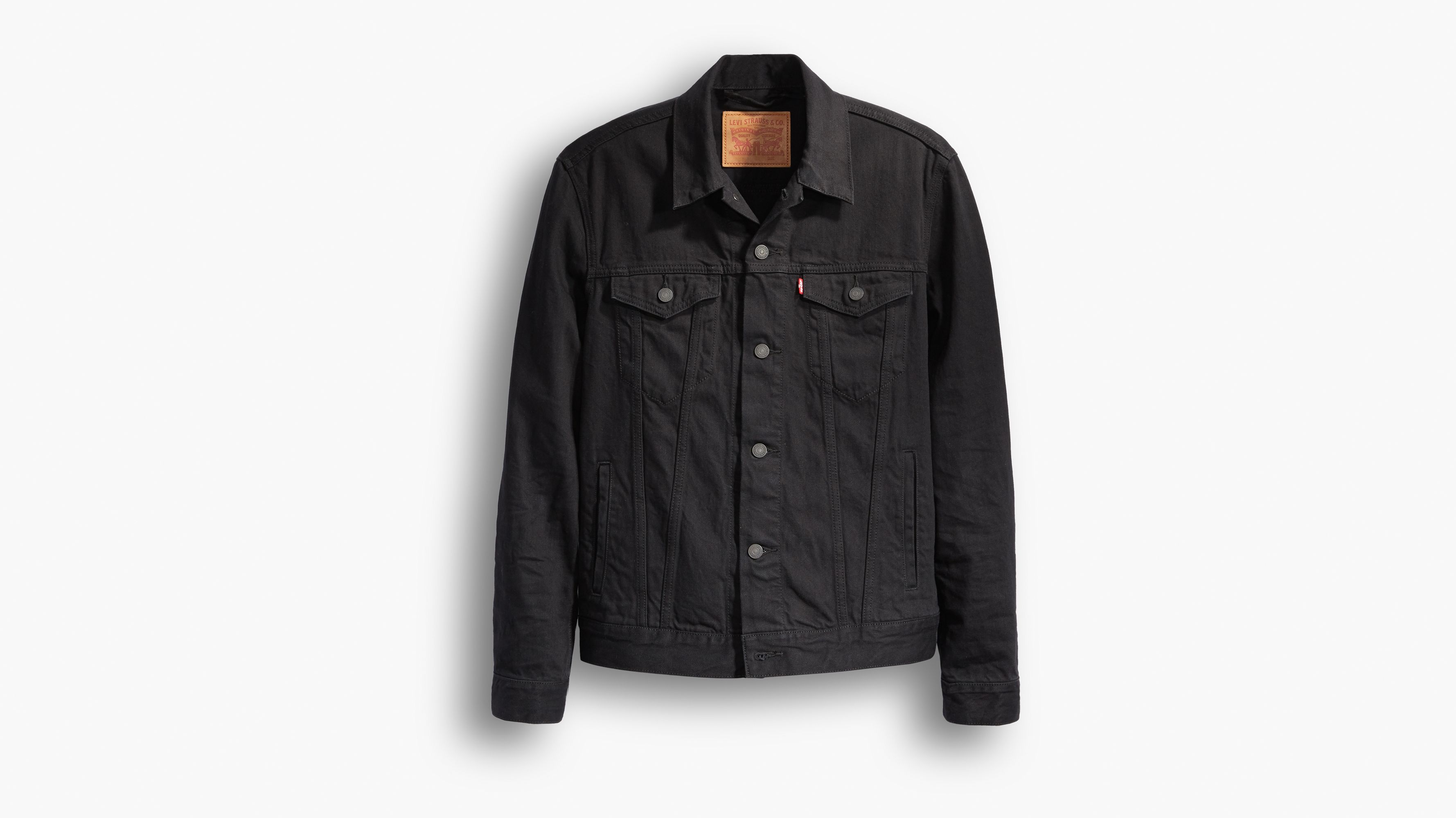 black levi's trucker jacket