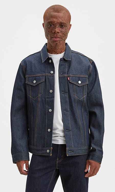 Faded Denim Trucker Jacket Online Cheap, Save 62% 