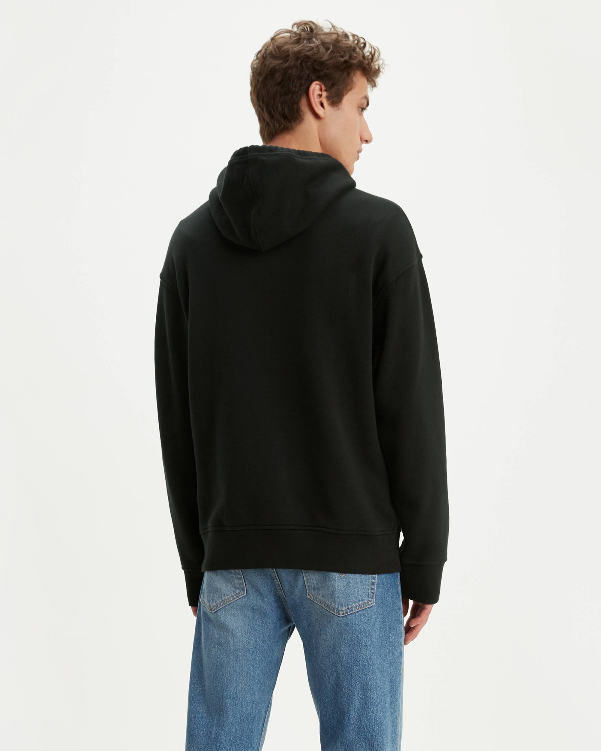 Tonal Box Tab Oversized Graphic Hoodie 2