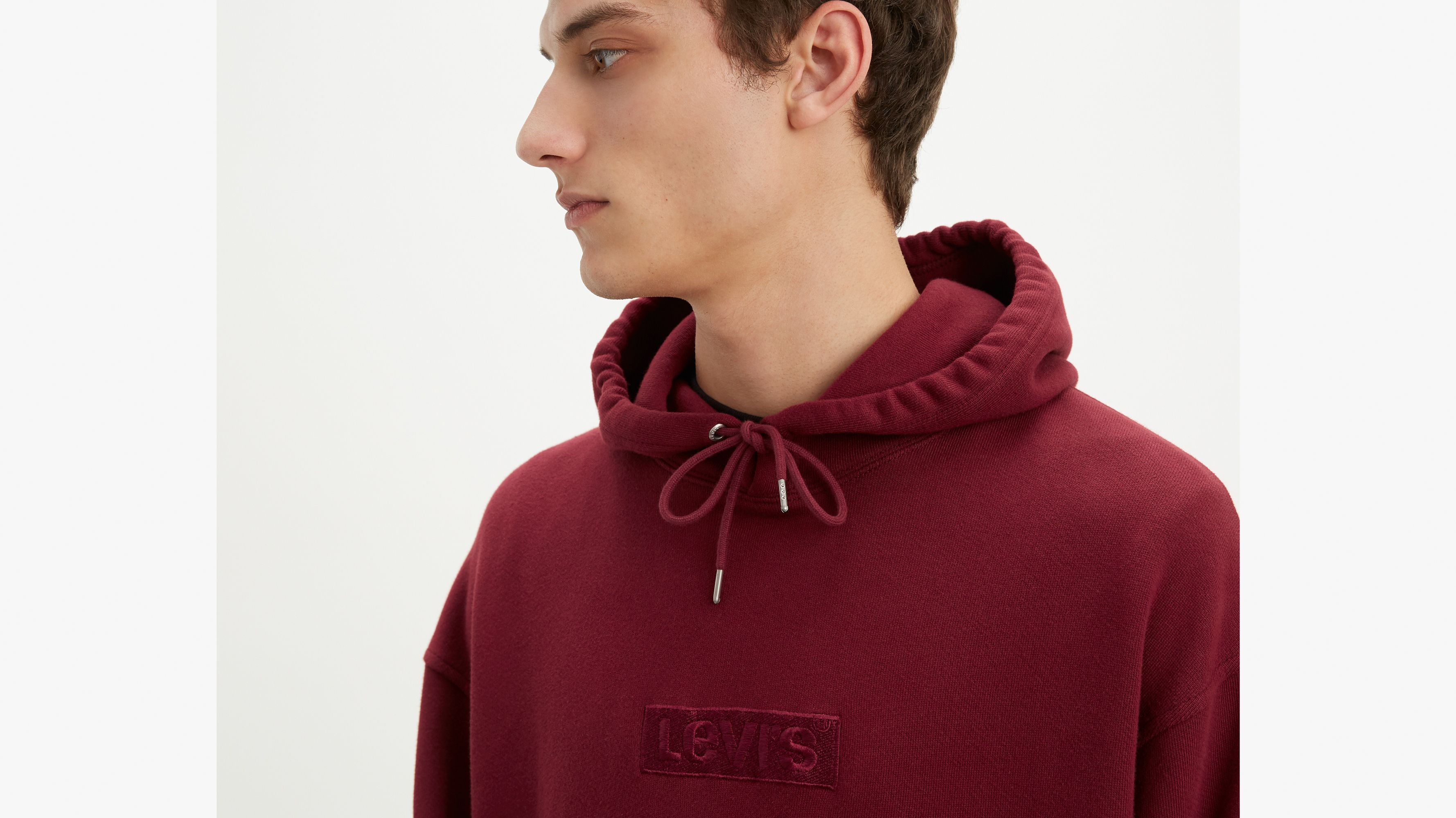 levi's graphic oversized hoodie