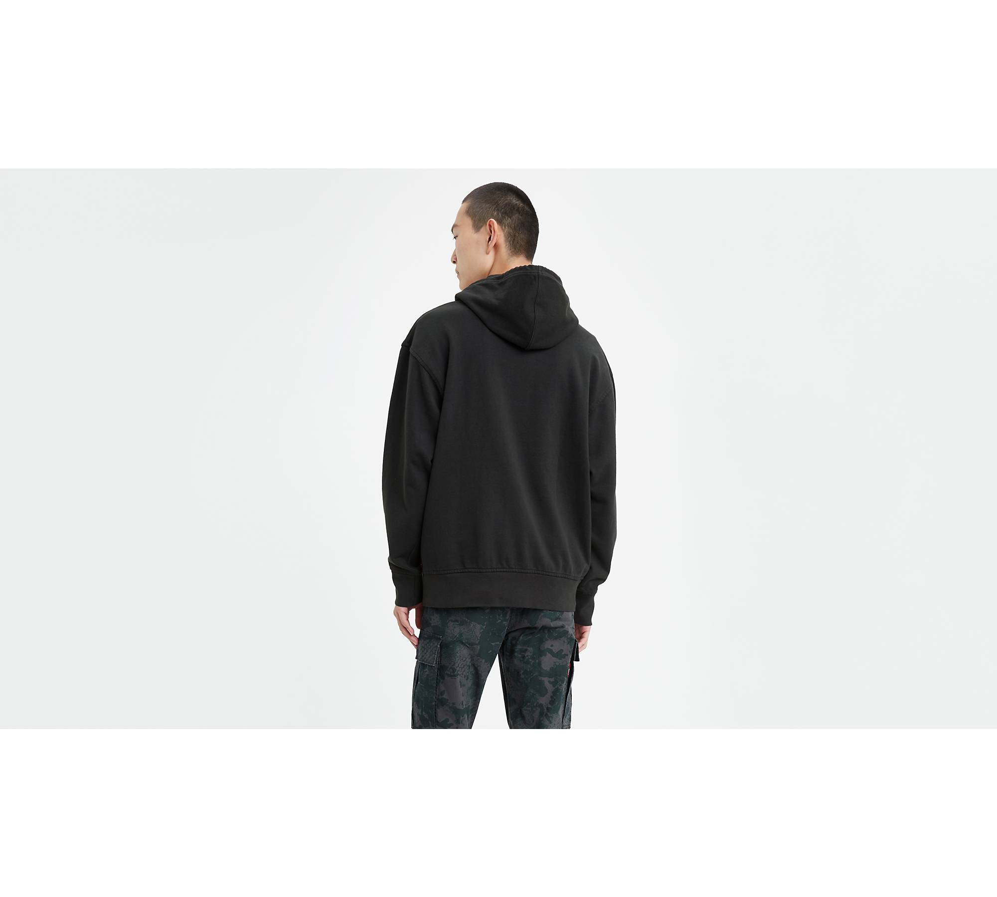 Relaxed Graphic Hoodie - Black | Levi's® US