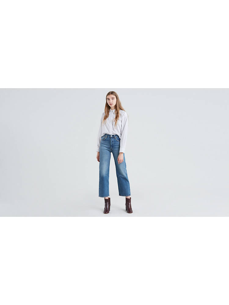 Ribcage Straight Ankle Women's Jeans - Medium Wash | Levi's® US
