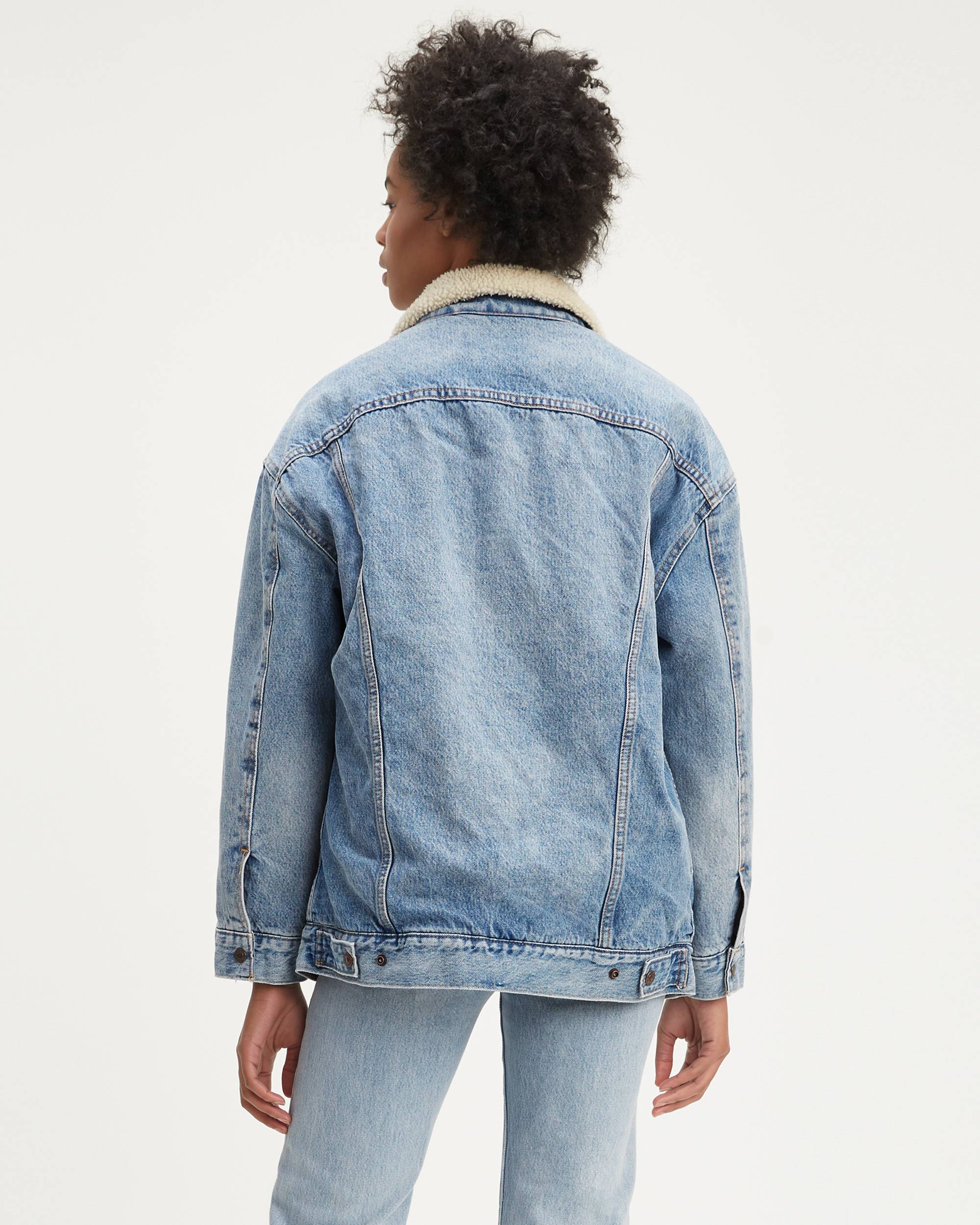 Baggy Sherpa Trucker Jacket 2