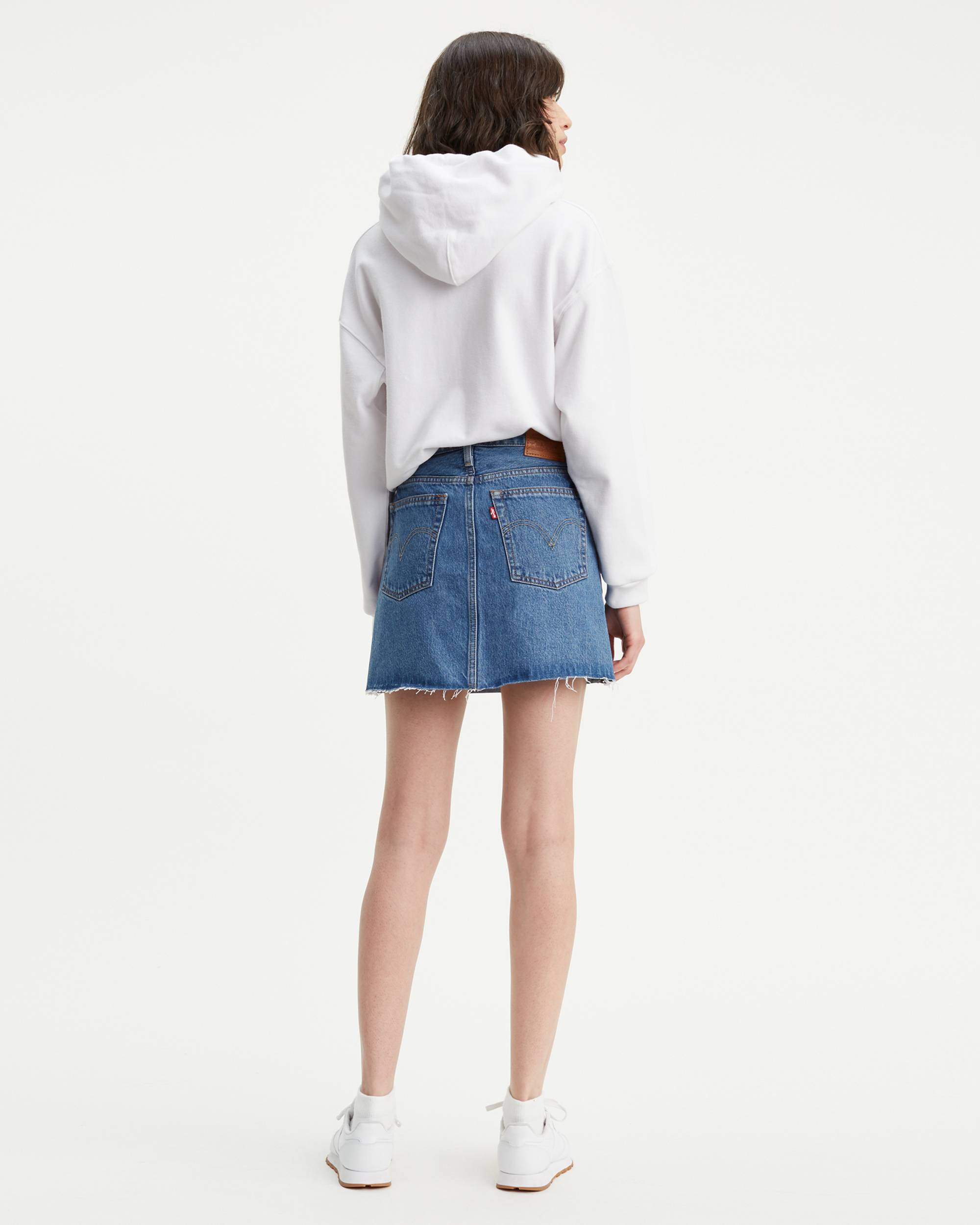 Button Front Mini Skirt 2