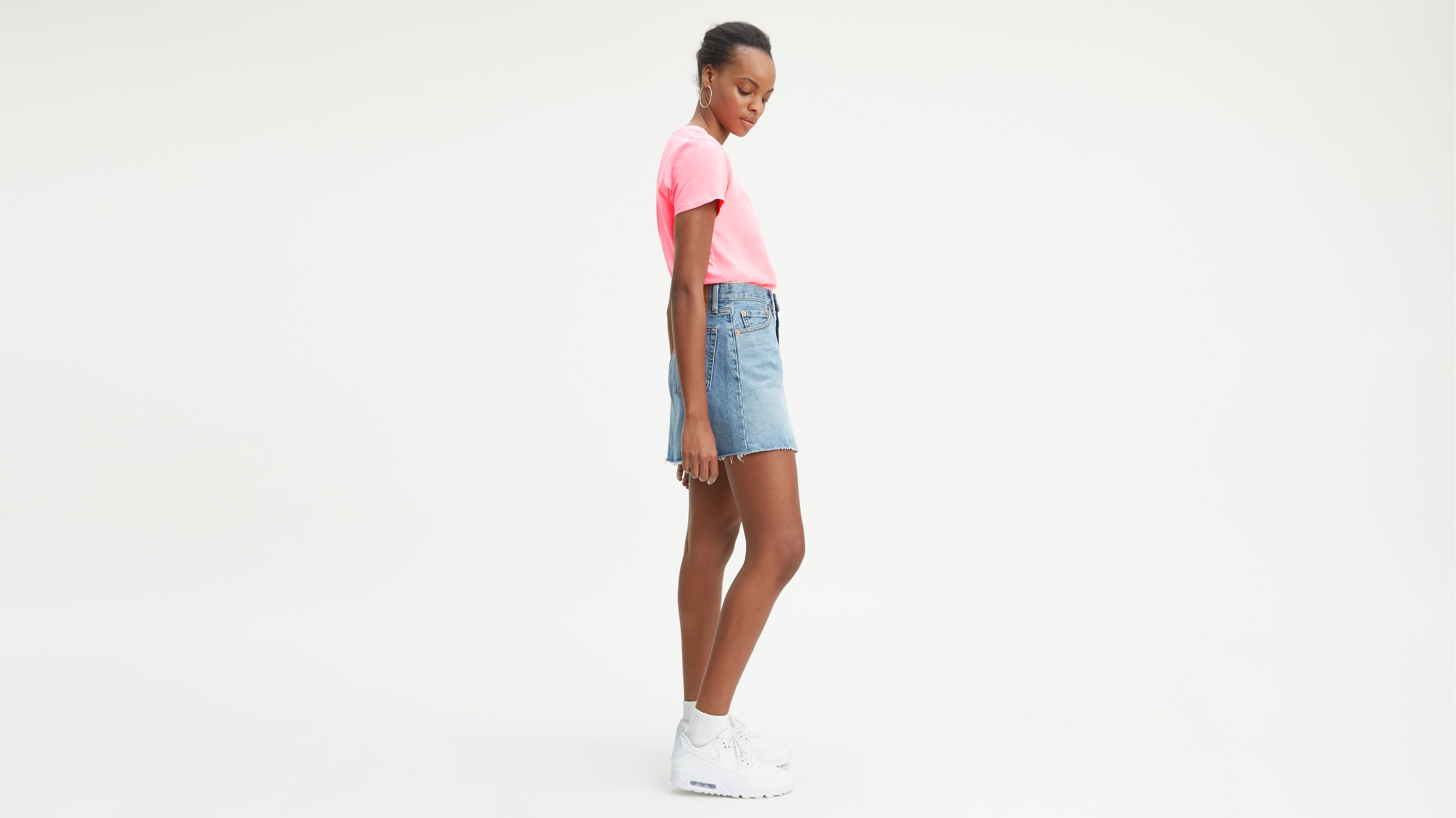 Levi's button front outlet mini skirt