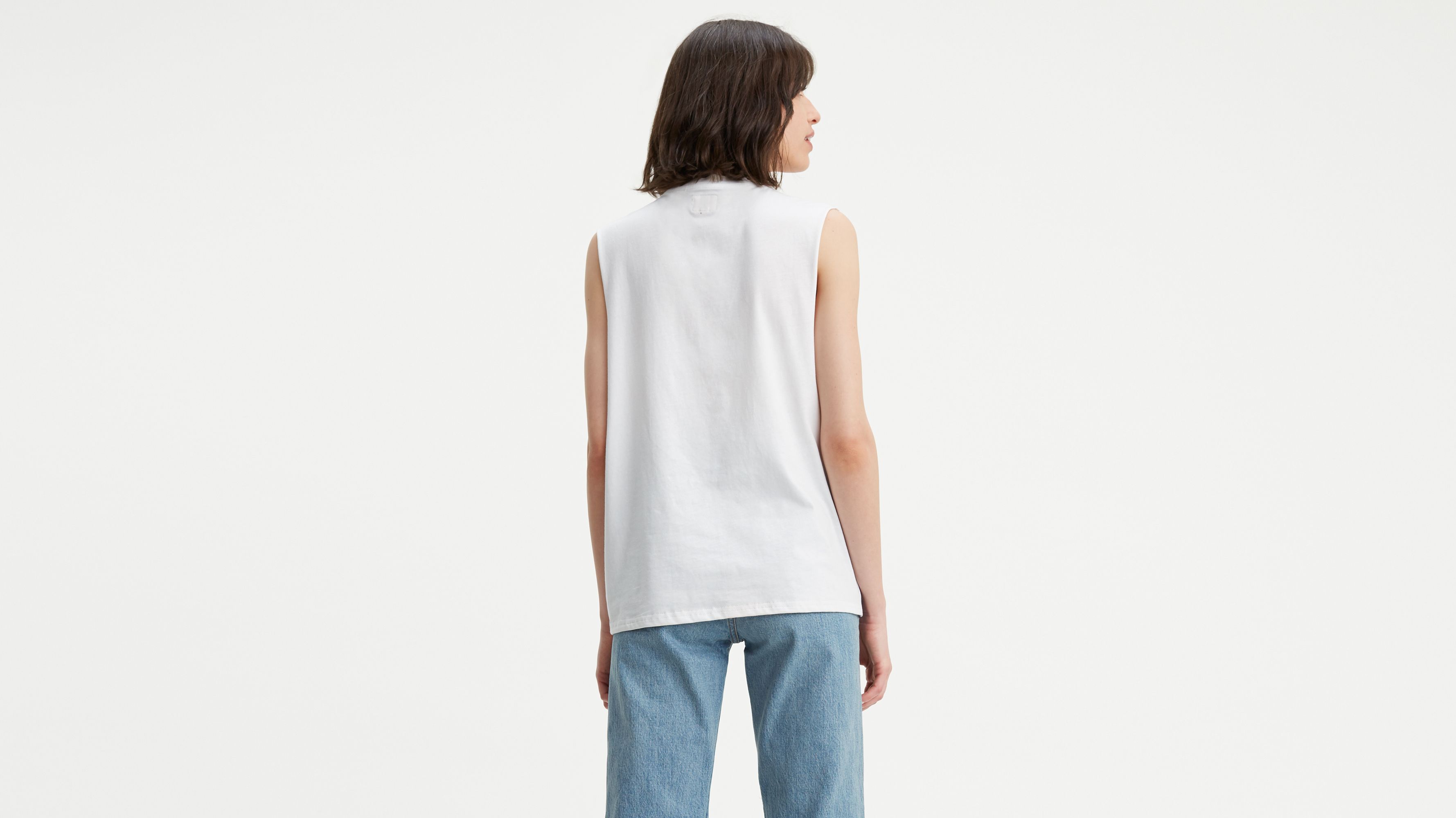 Levi's sleeveless deals t shirt