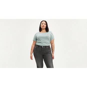 Perfect Creweck Tee Shirt (plus Size) - White | Levi's® US