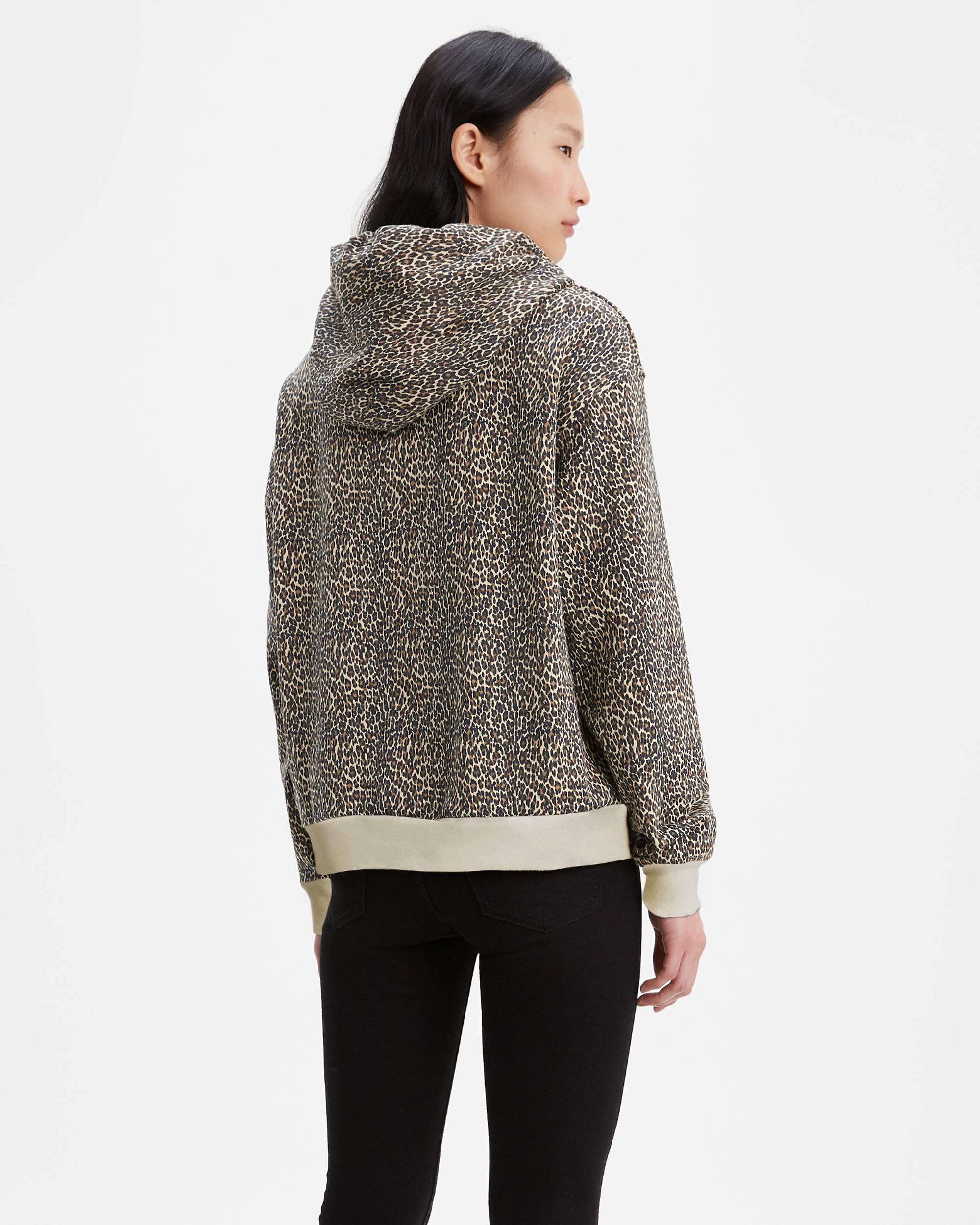 Leopard Print Unbasic Hoodie 2