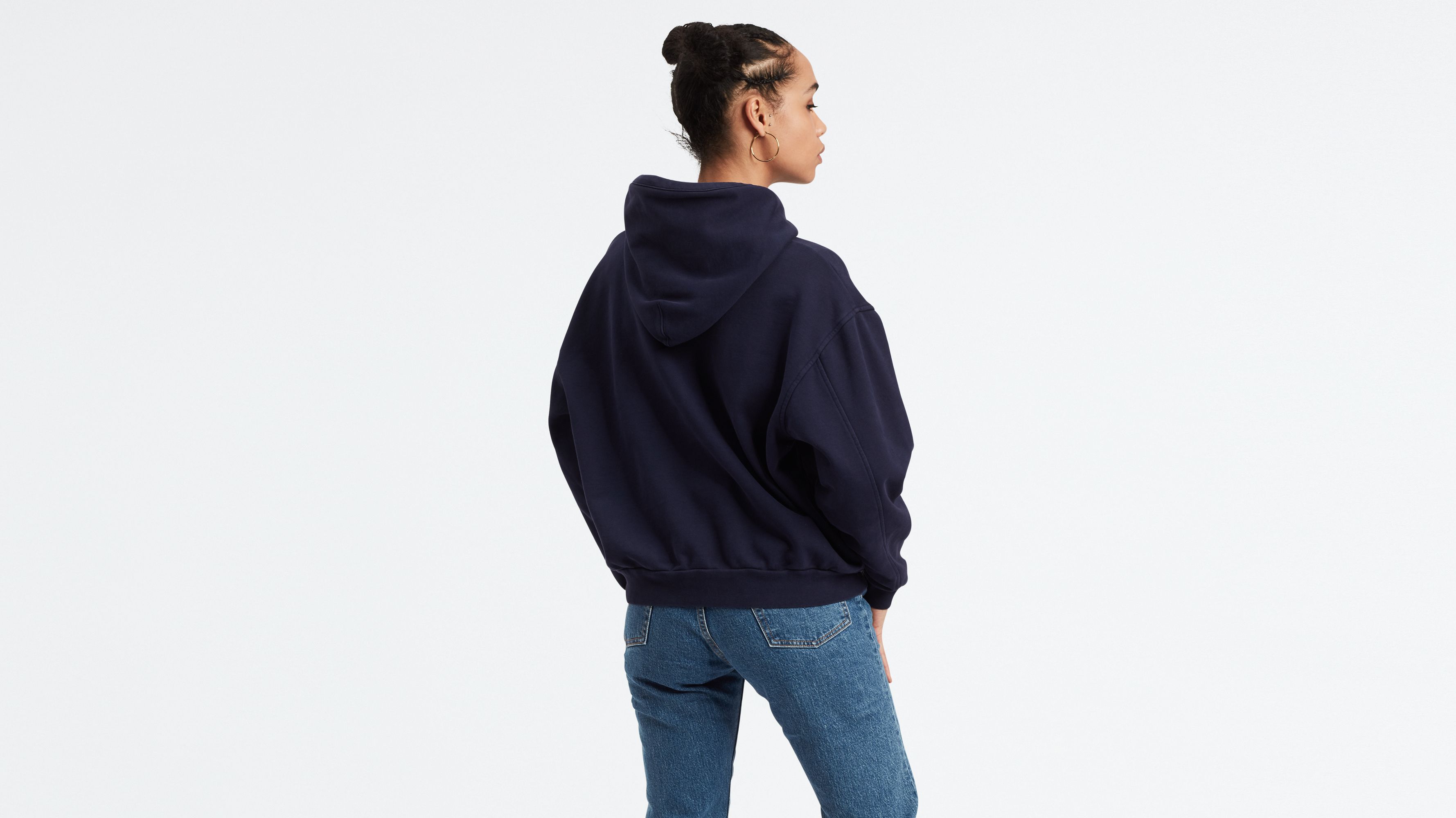 Unbasic Hoodie Blue Levi s CZ