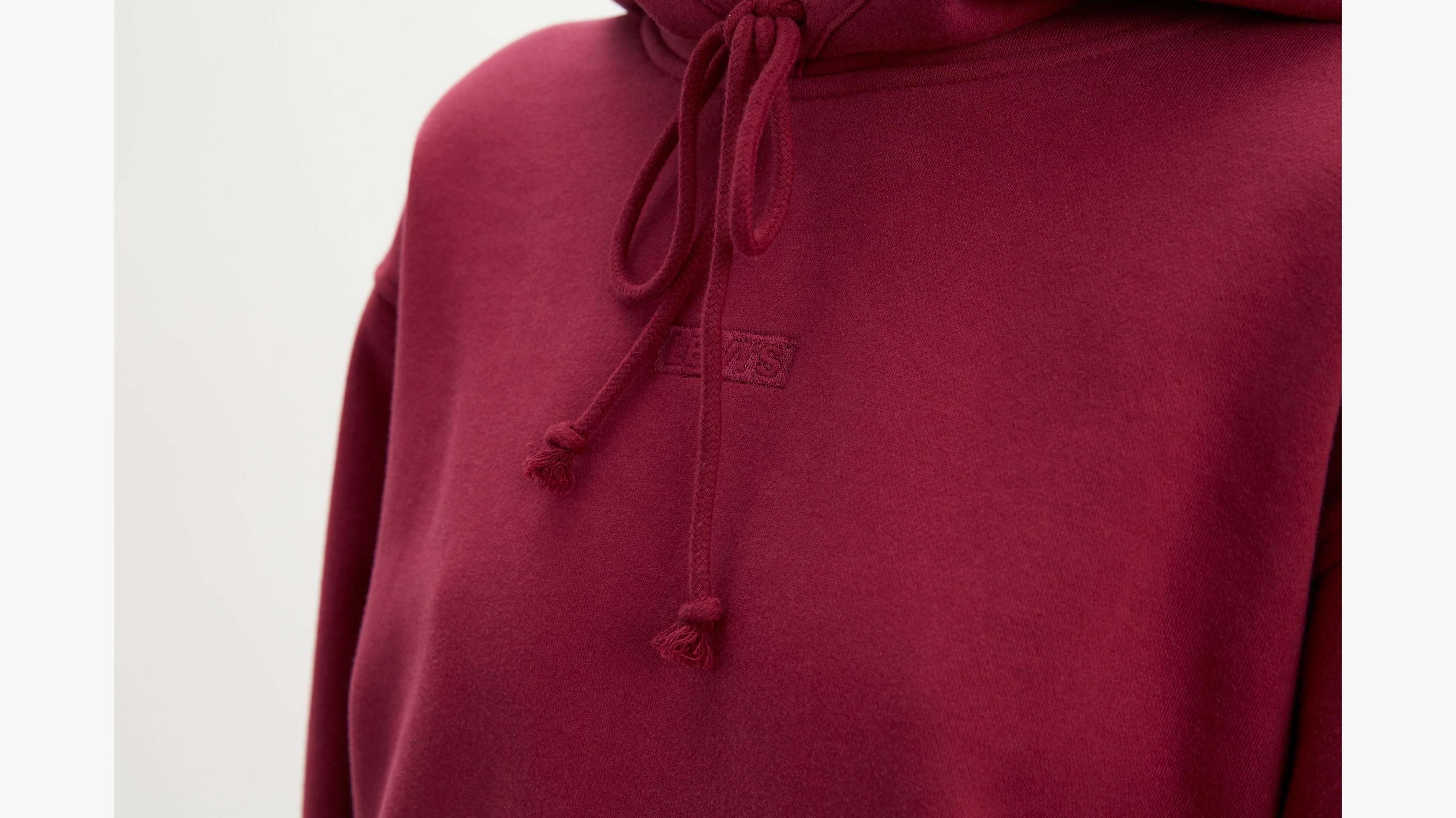 Levis maroon hoodie new arrivals