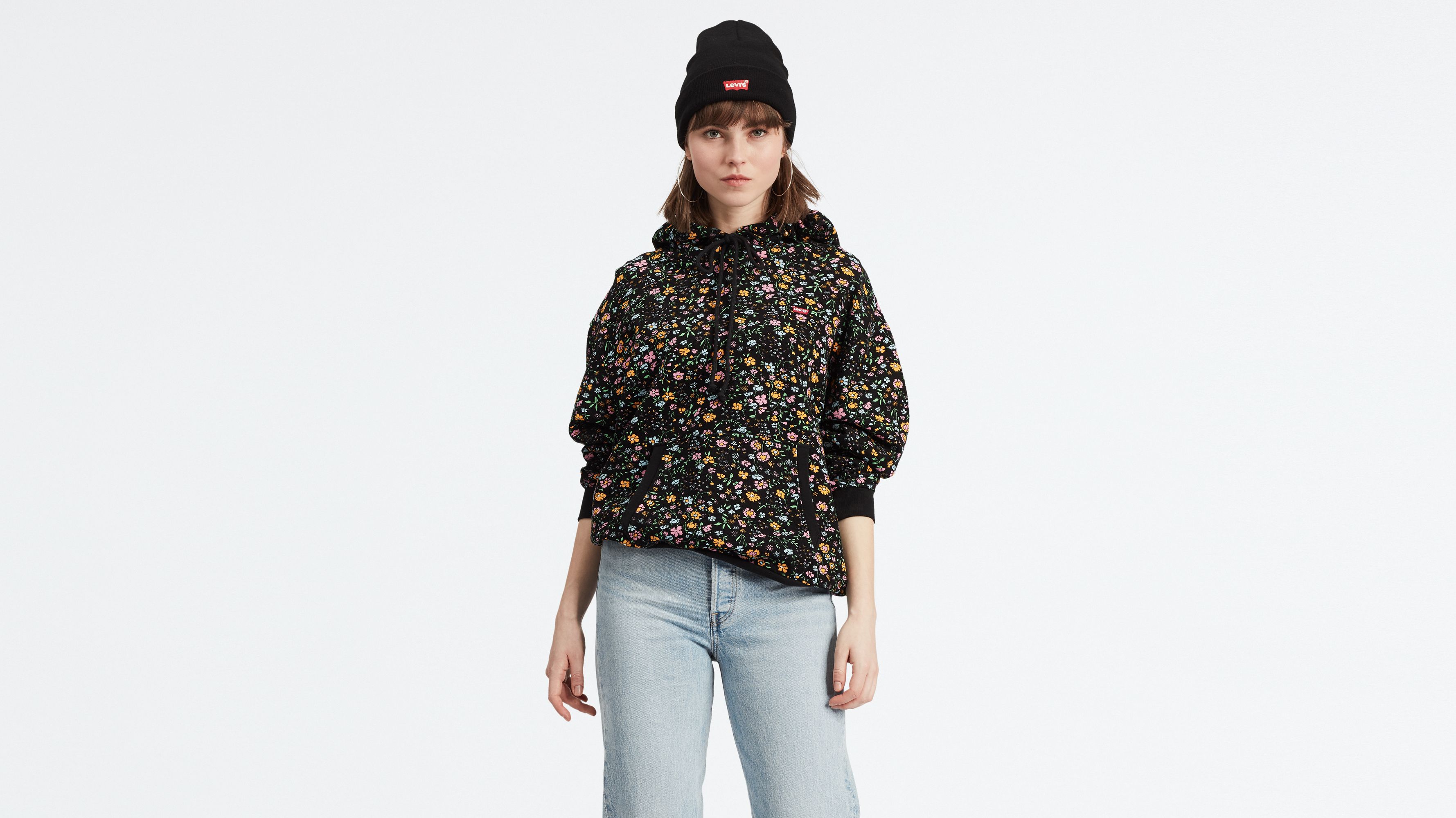 levi's unbasic hoodie black