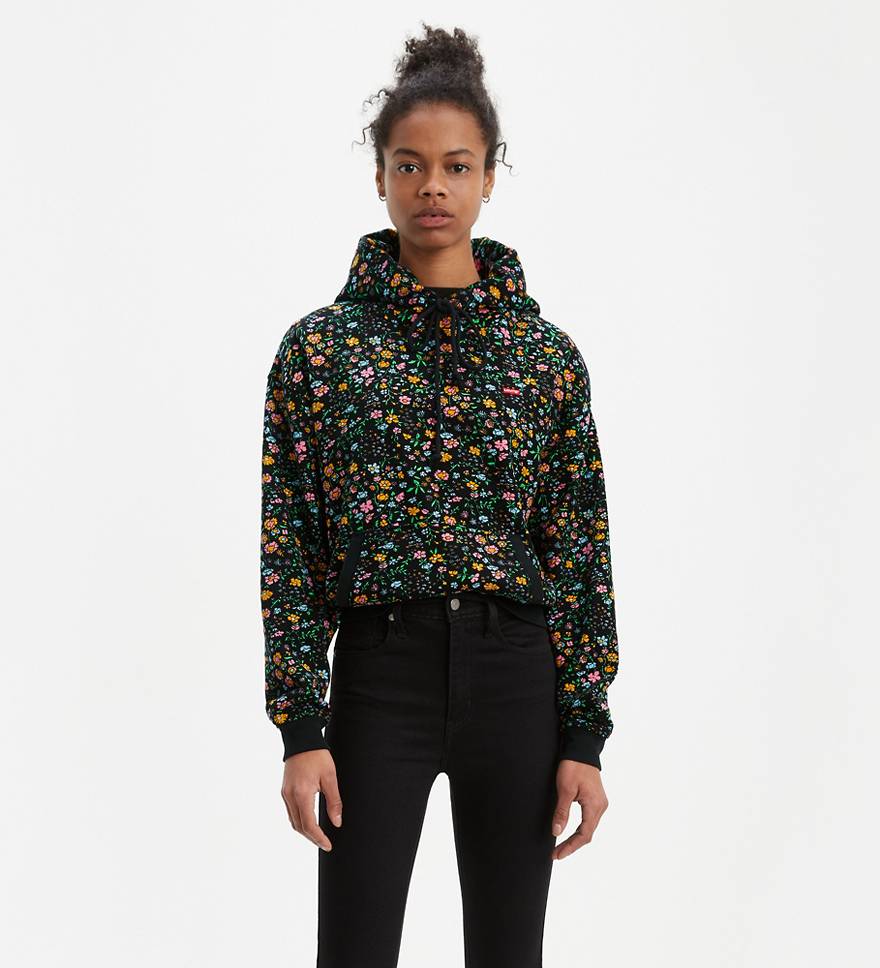 All Over Floral Hoodie 1