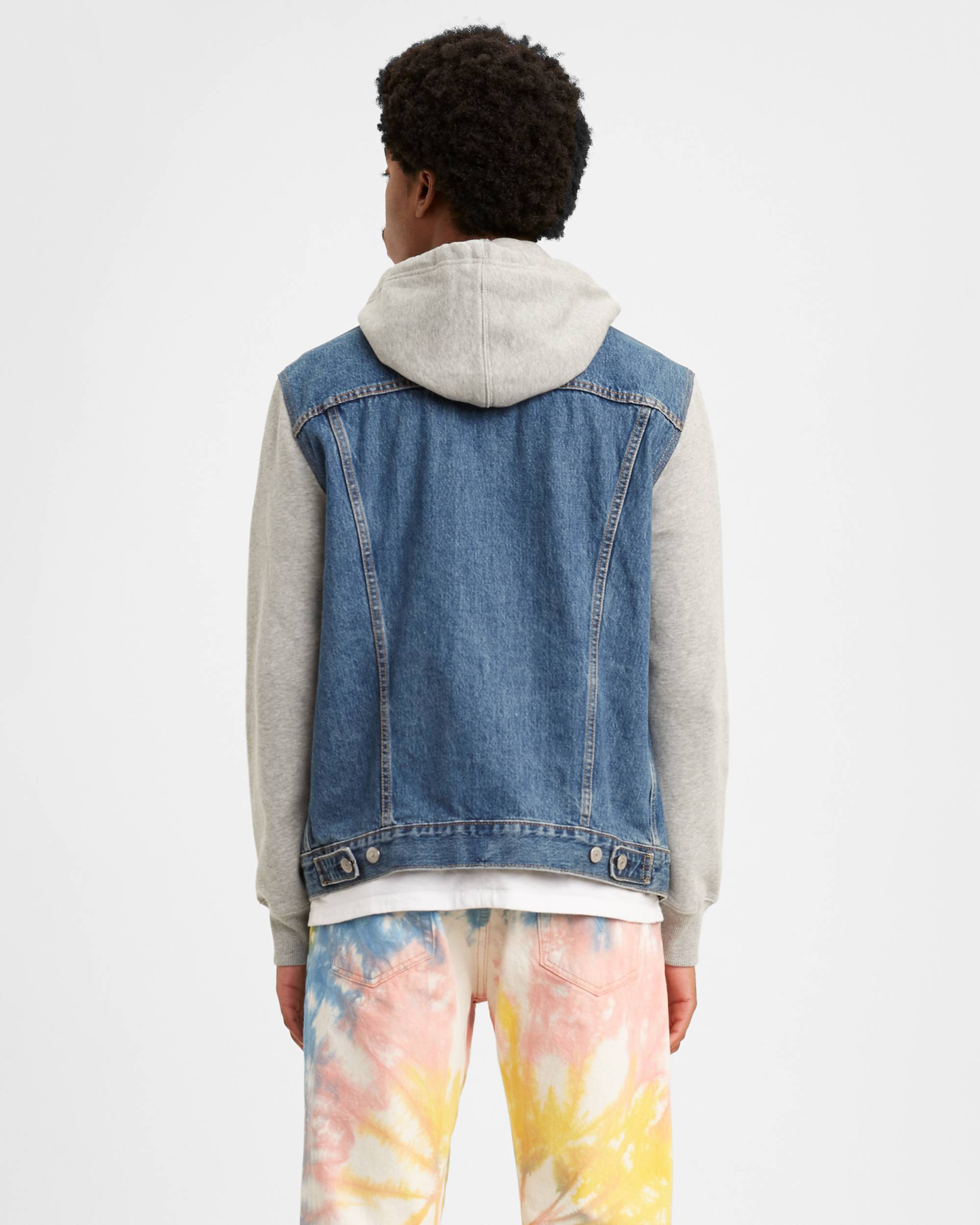 Hybrid Hooded Trucker Jacket 2
