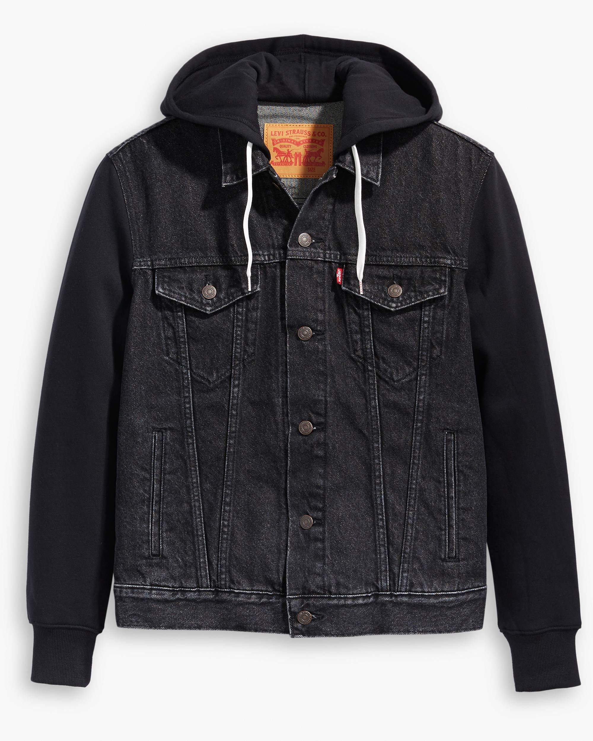 Hybrid Hooded Trucker Jacket 3