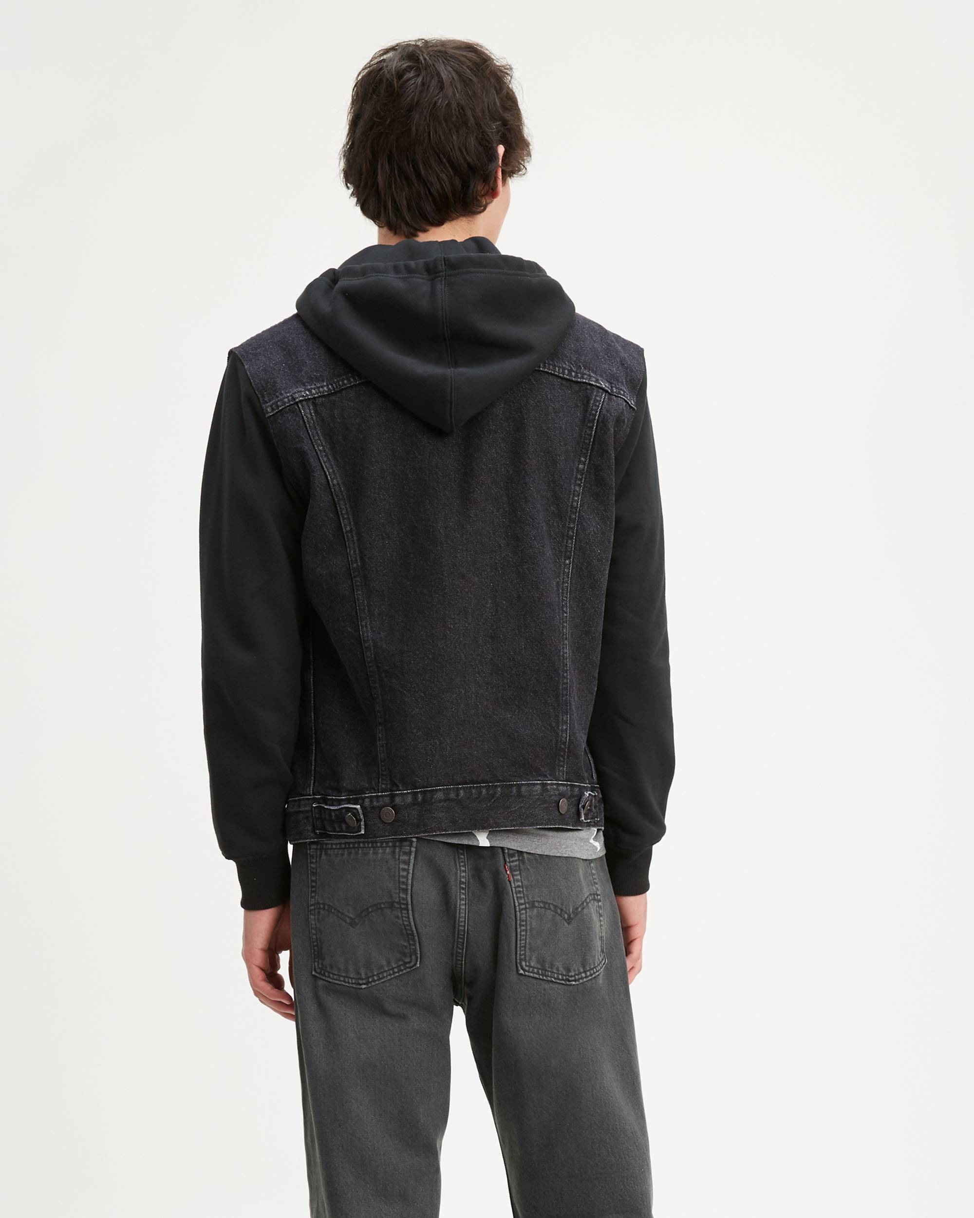 Hybrid Hooded Trucker Jacket 2