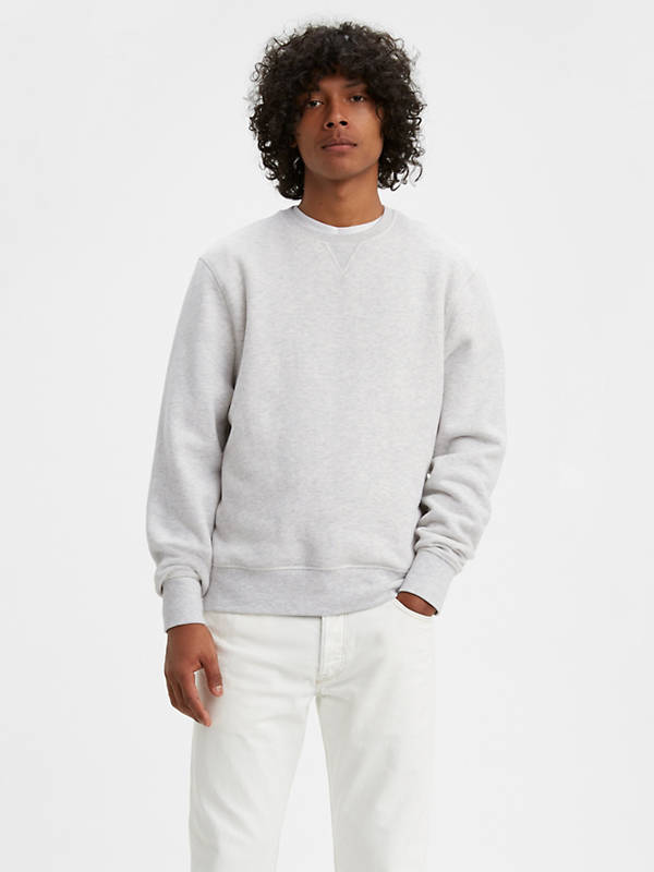 Relaxed Crewneck Sweatshirt - Grey | Levi's® US