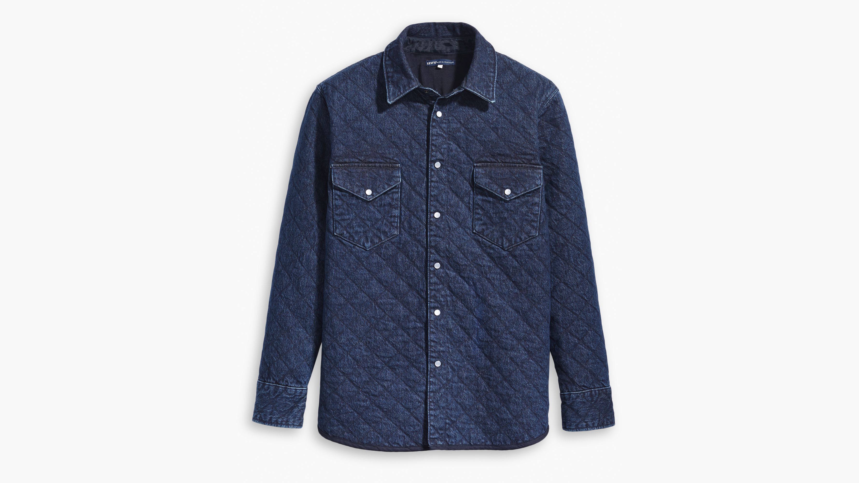 Levi's quilted shirt jacket hotsell