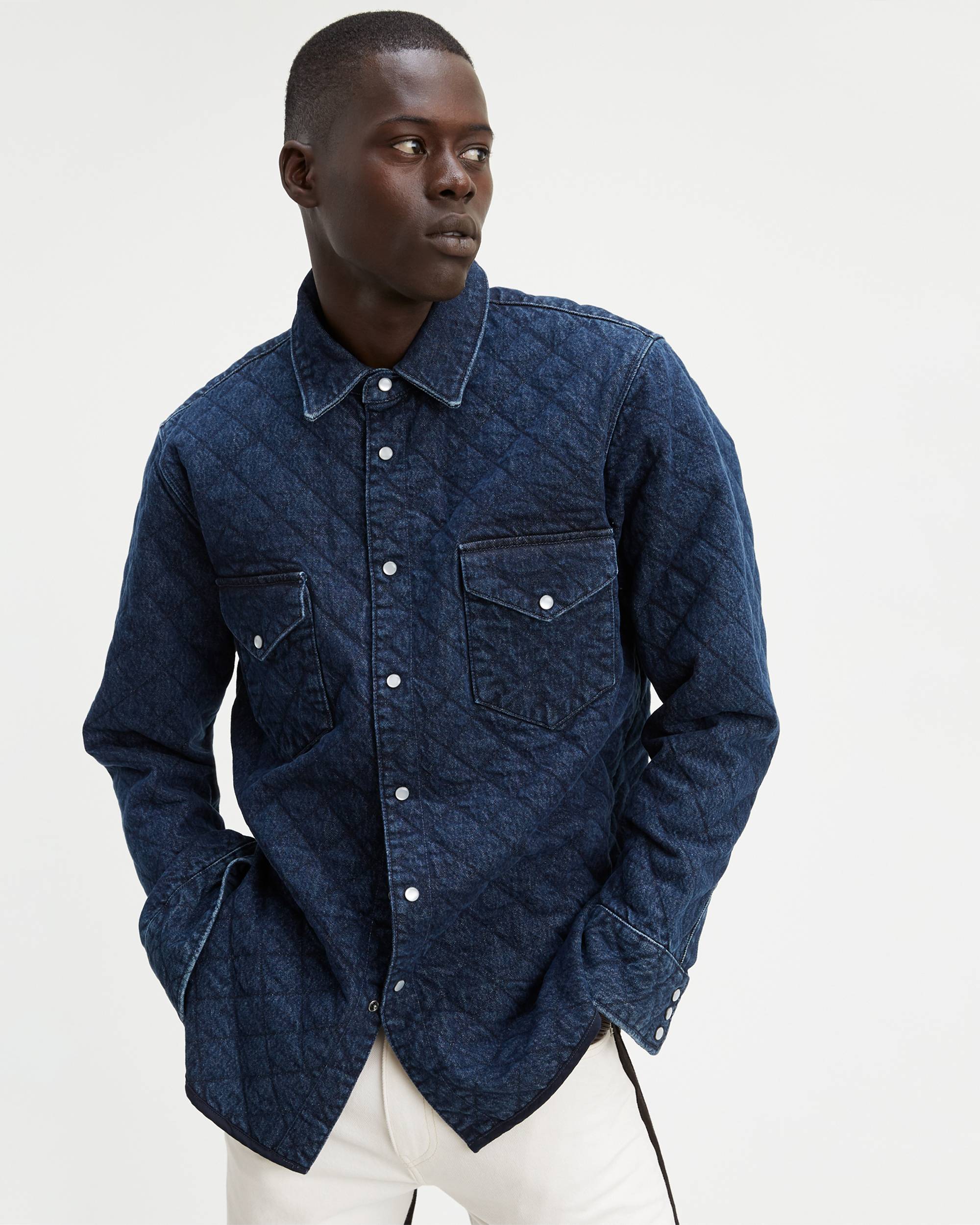 Quilted Western Shirt 1