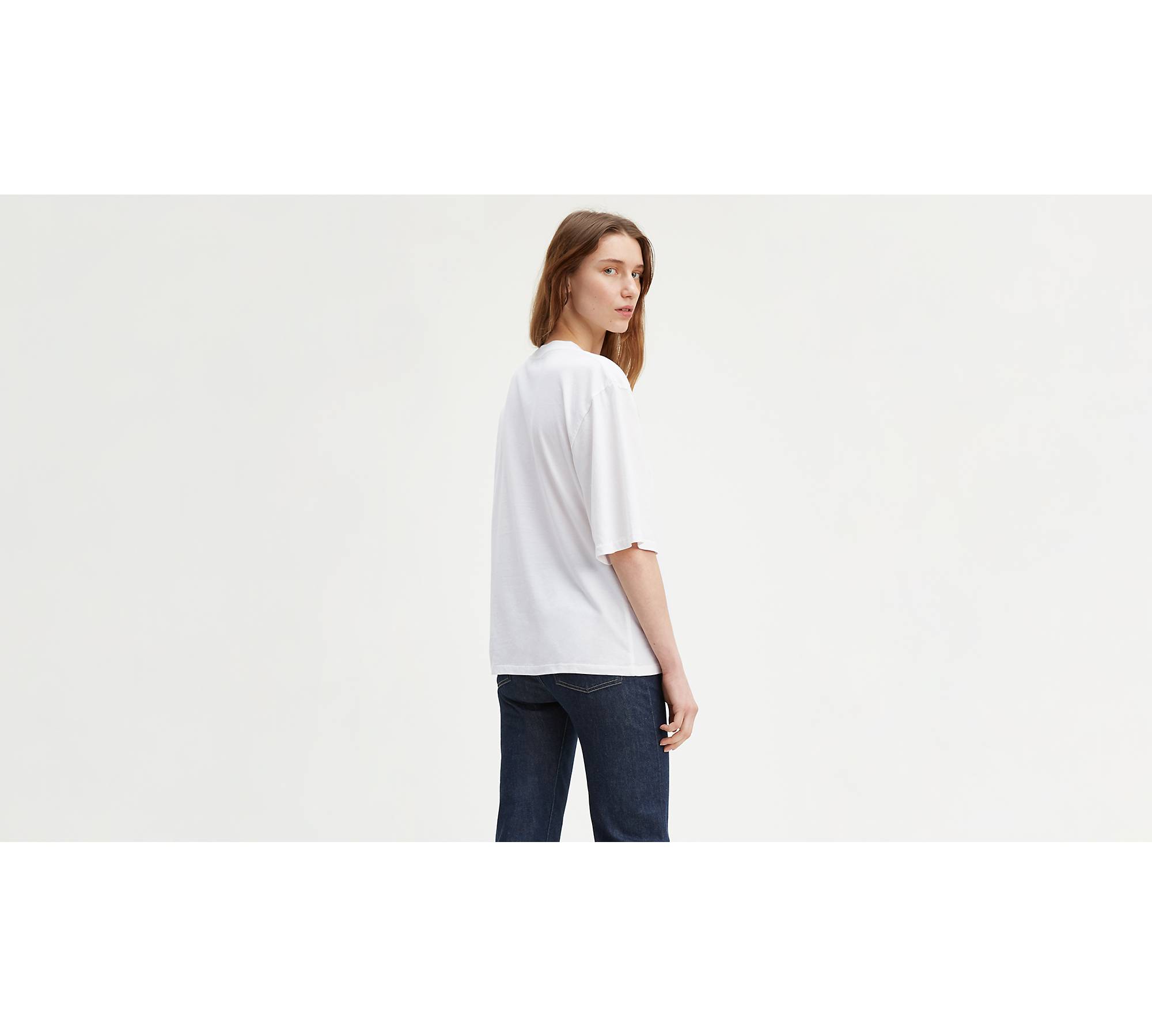Oversized Sleeve Tee Shirt - White | Levi's® US