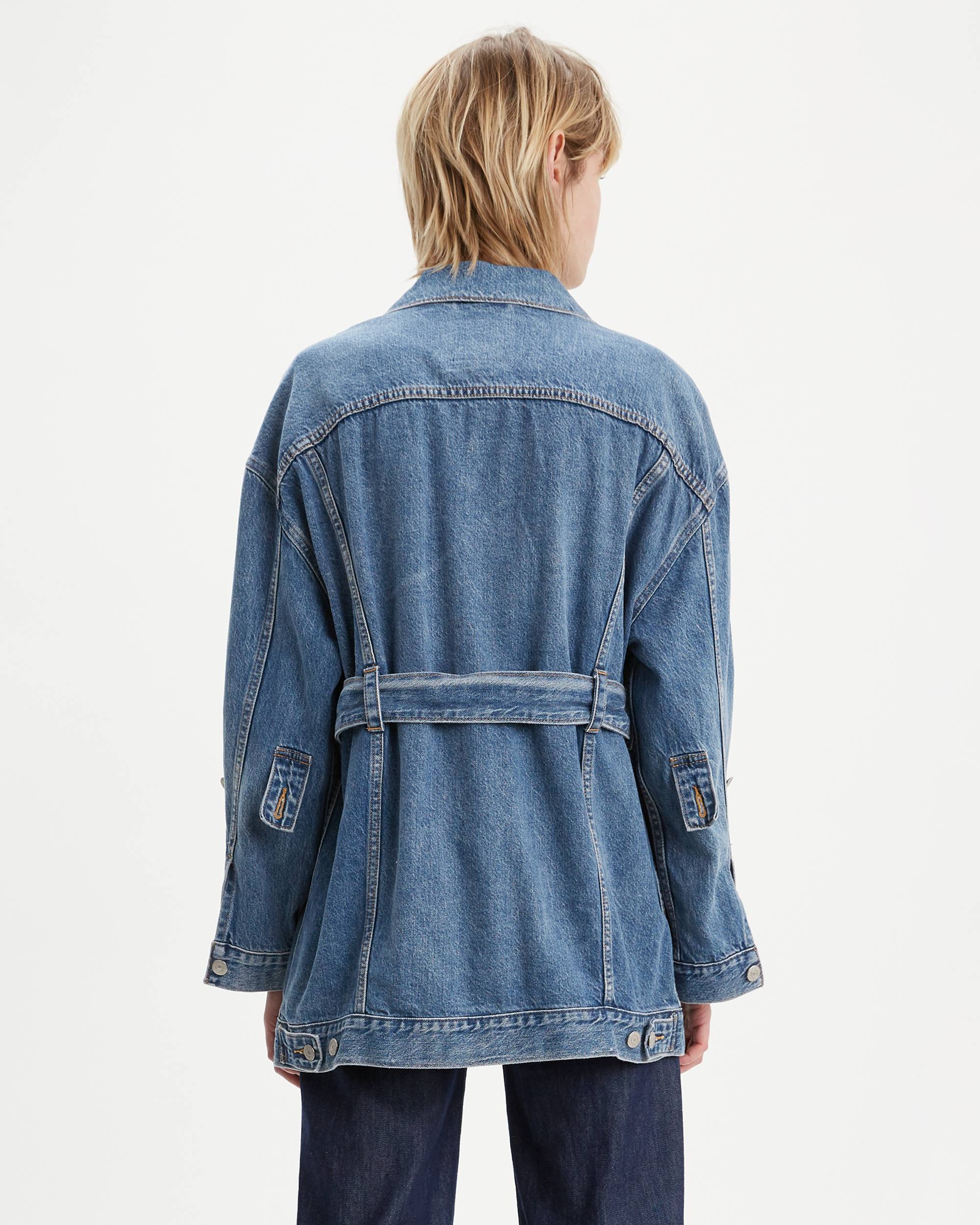 Belted Trucker Jacket 2