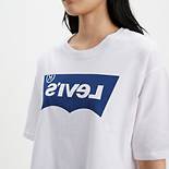 Graphic Oversize Tee Shirt Reverse Logo 3