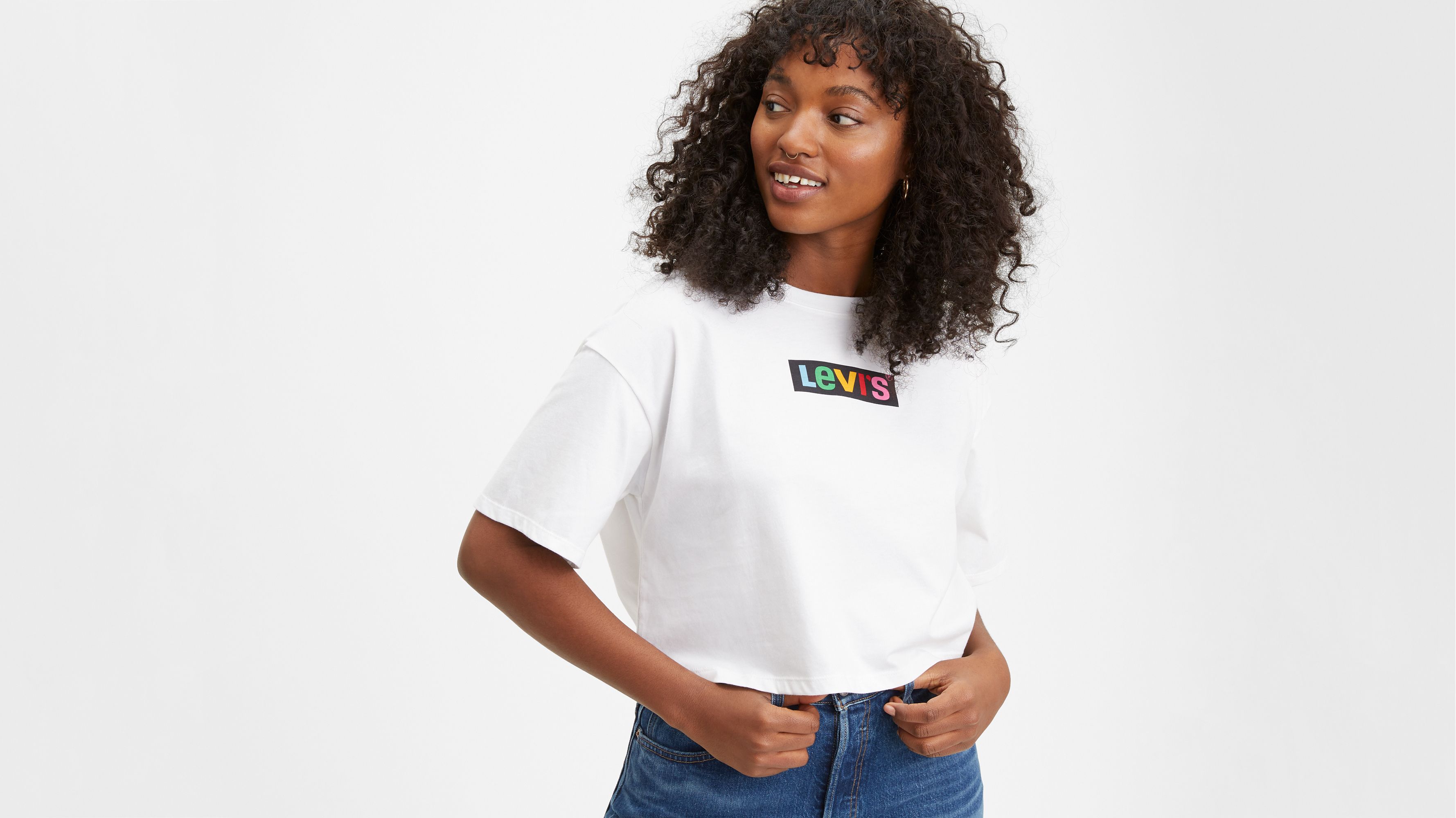 Levis shirt rainbow best sale