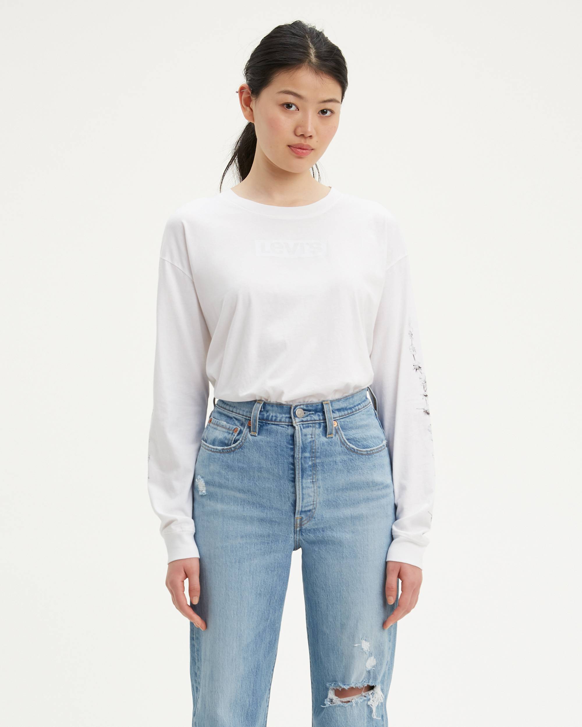 Graphic Oversize Longsleeve Tee Shirt 1