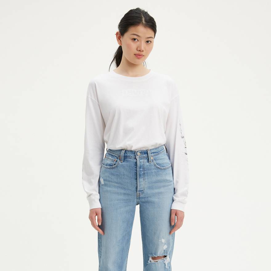 Graphic Oversize Longsleeve Tee Shirt 1