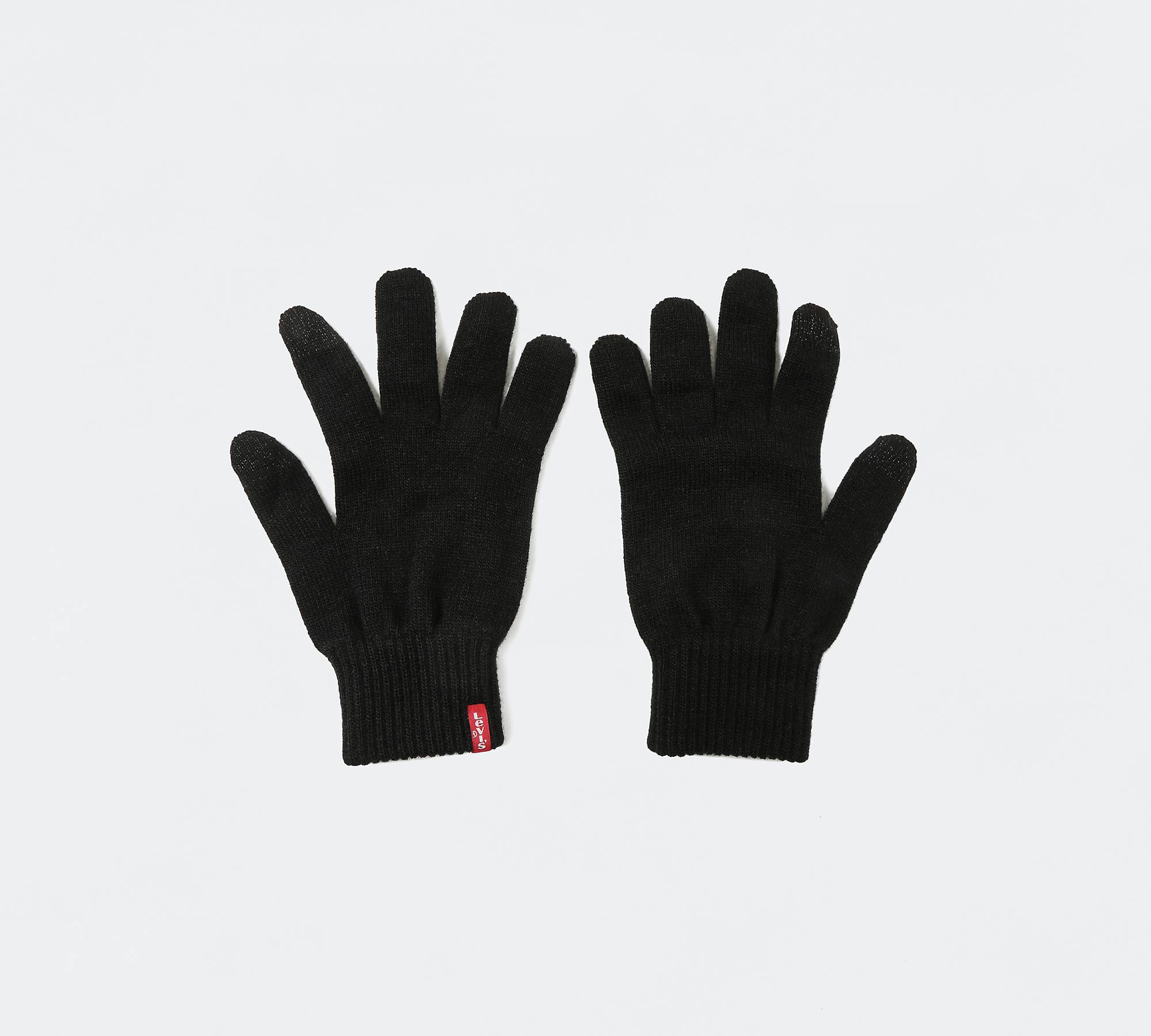 Touch Screen Gloves - Black | Levi's® GB