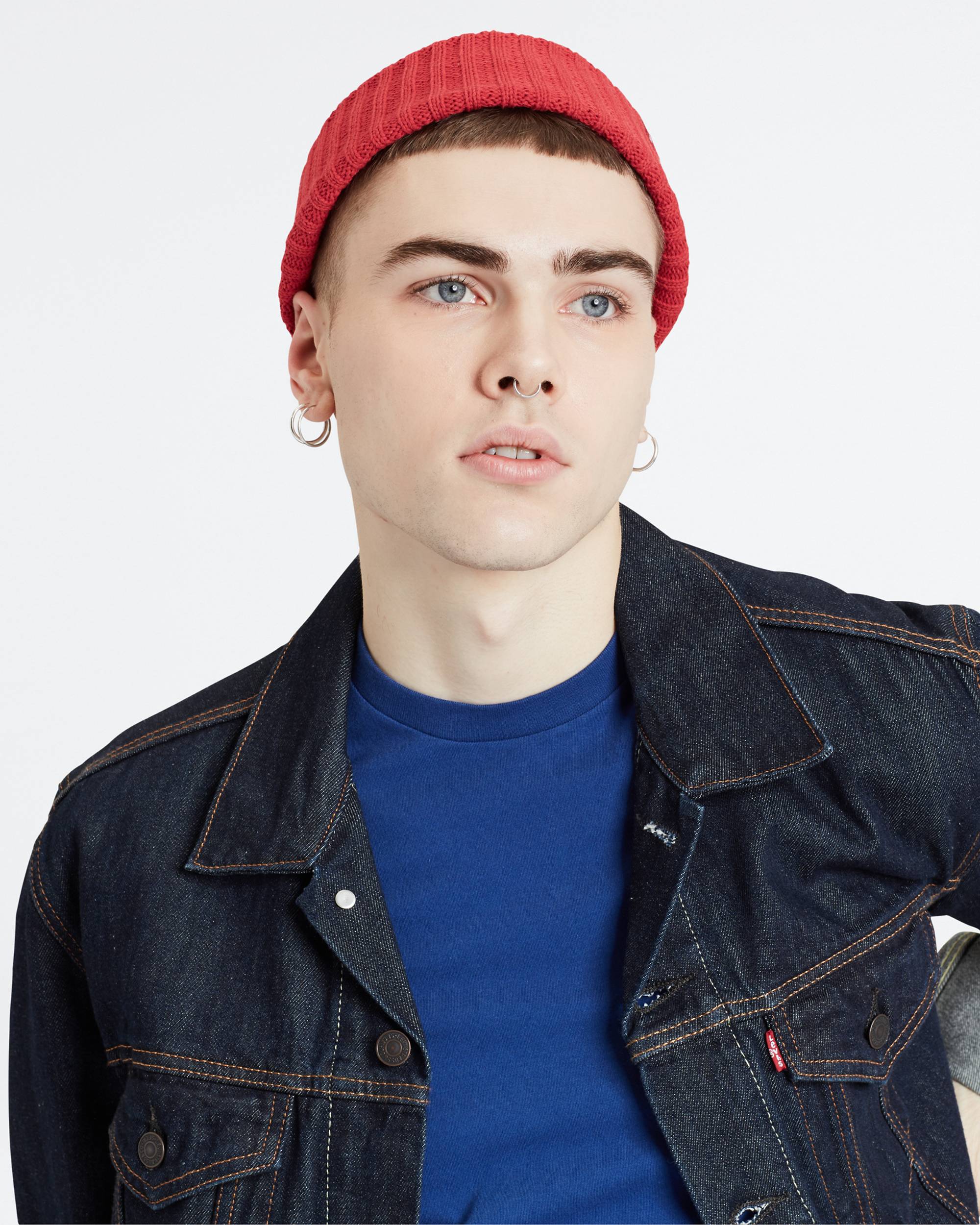 Beanie mit Rippenmuster 5