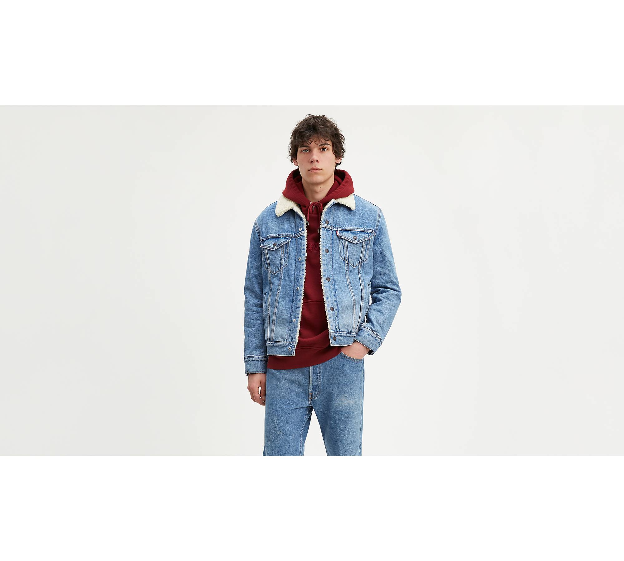 Levi’s® Sherpa Trucker with Jacquard™ by Google 1