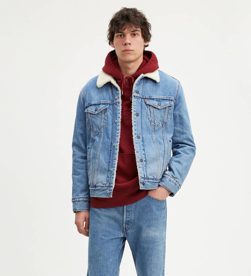 Levi’s® Sherpa Trucker Jacket with Jacquard™ by Google 1
