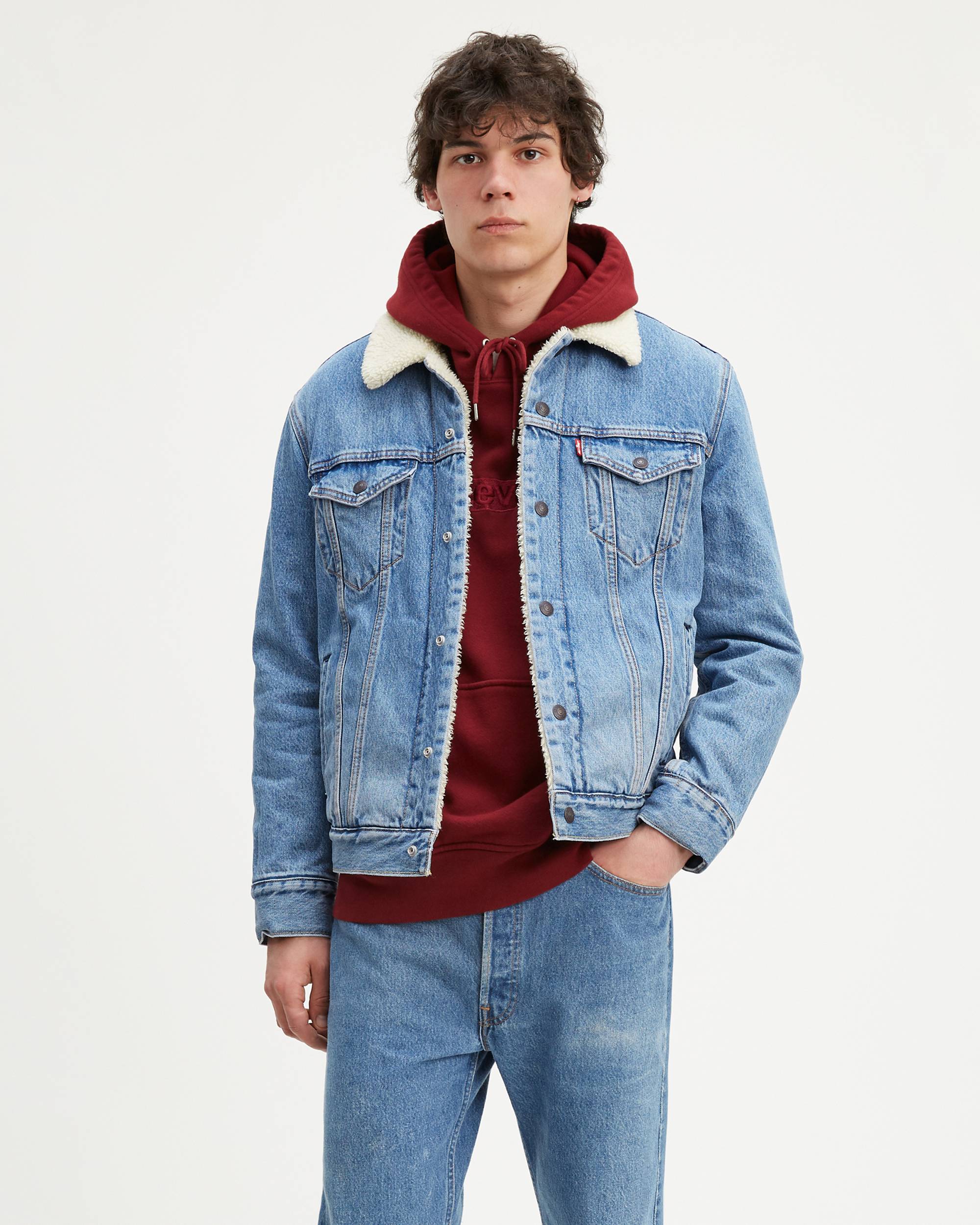 Sherpa Trucker Levi's® con Jacquard™ by Google 1