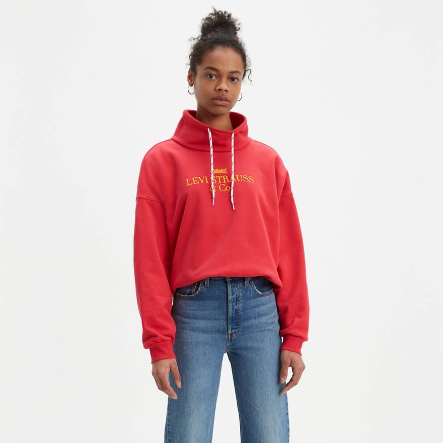 Sadie Funnel Neck Sweatshirt 1