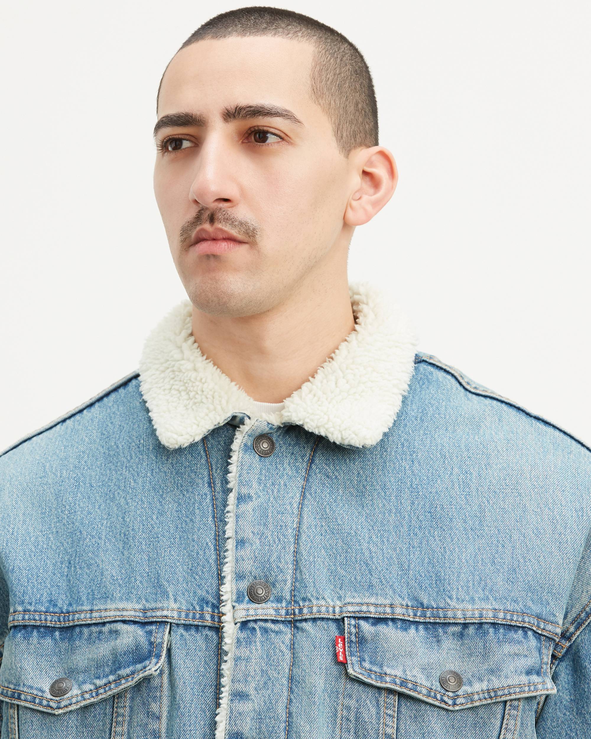 Oversized Sherpa Trucker Jacket 4