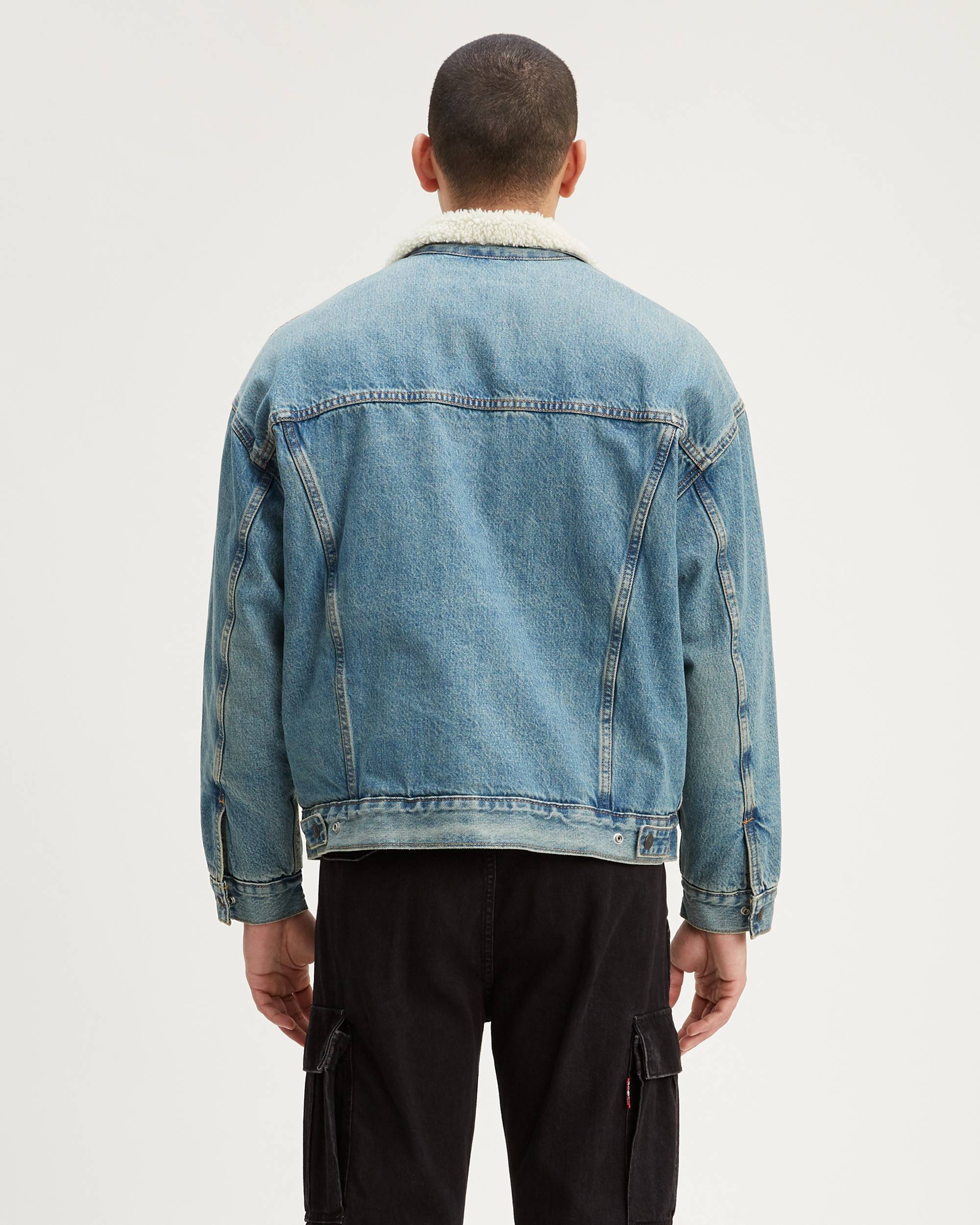 Oversized Sherpa Trucker Jacket 3