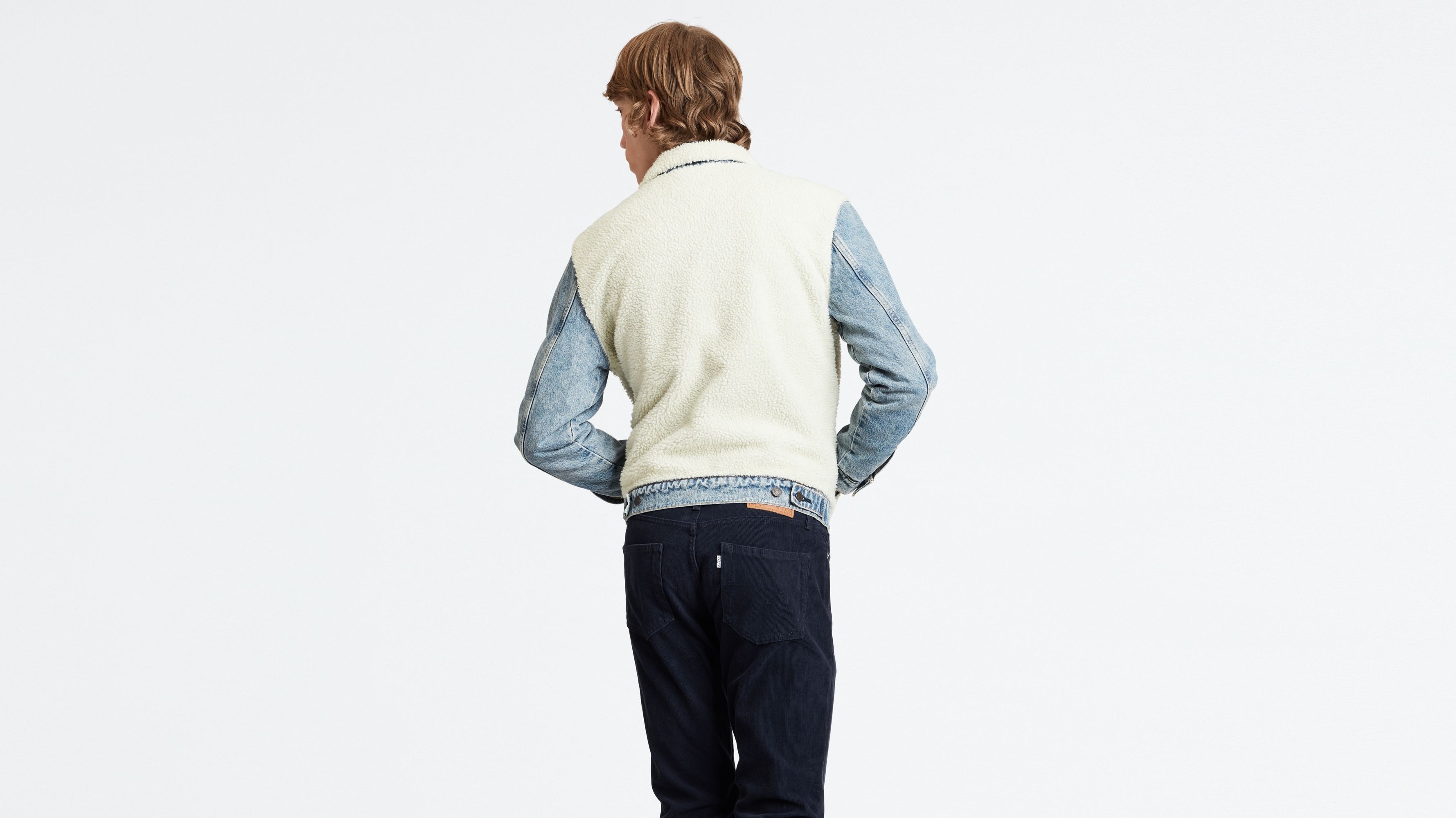 Sherpa Panel Trucker - Blue | Levi 
