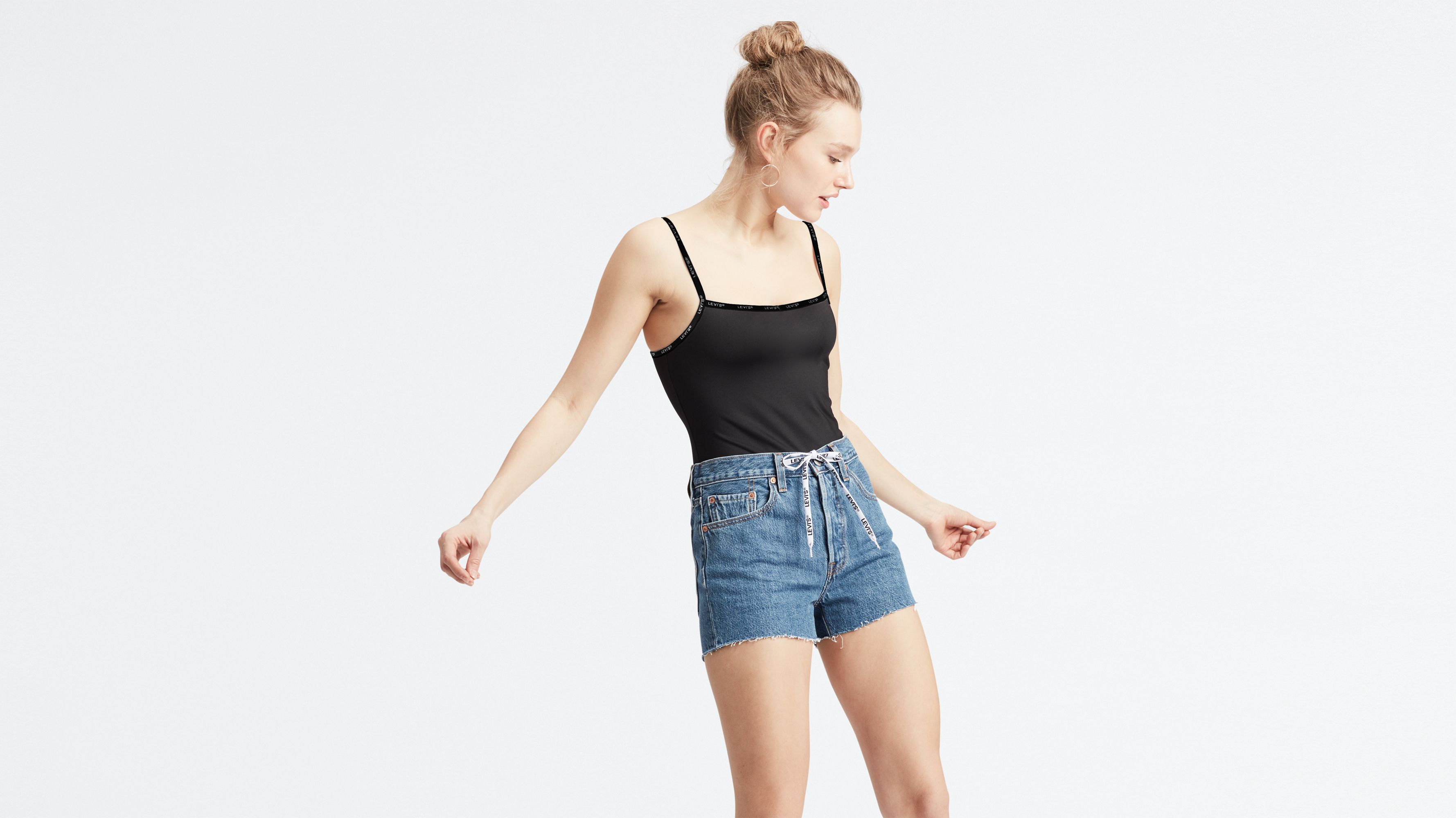 levis bodysuit black