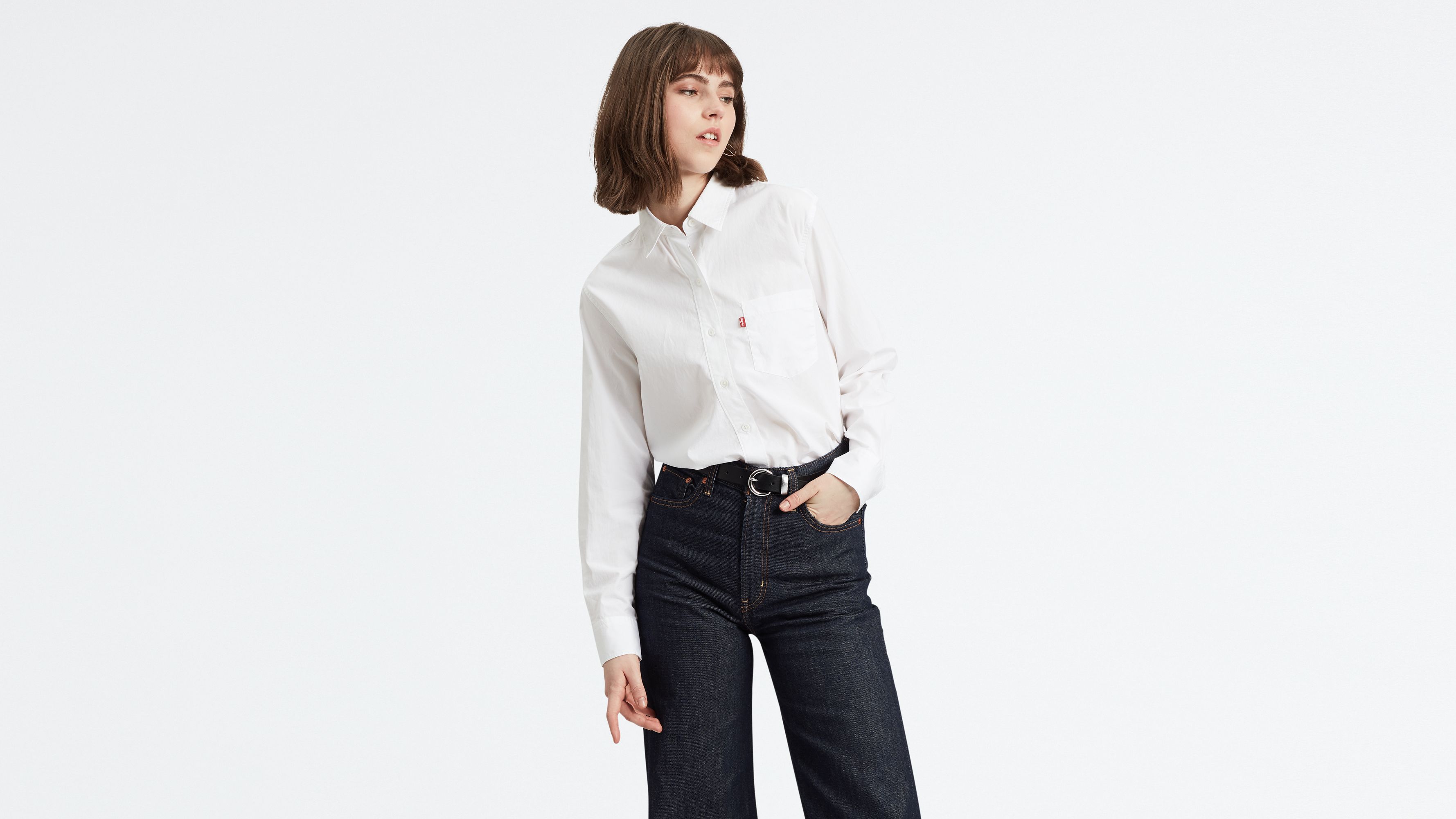 Ultimate boyfriend on sale shirt levis