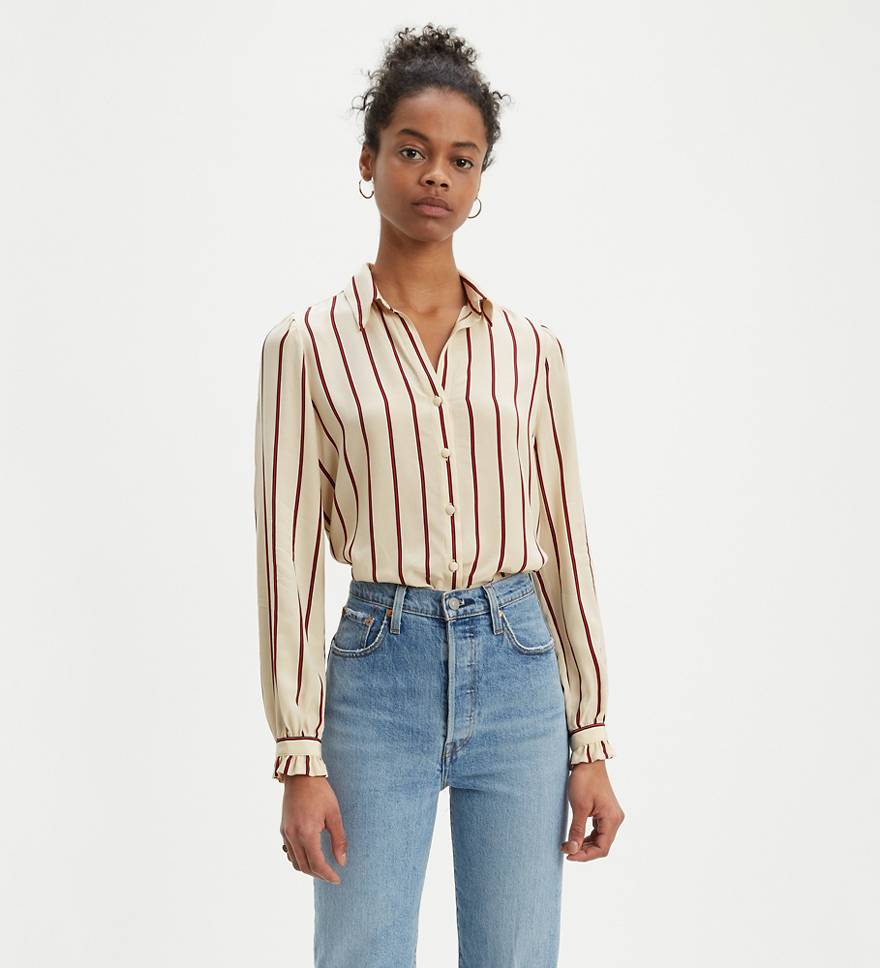 Striped Marcey Top 1
